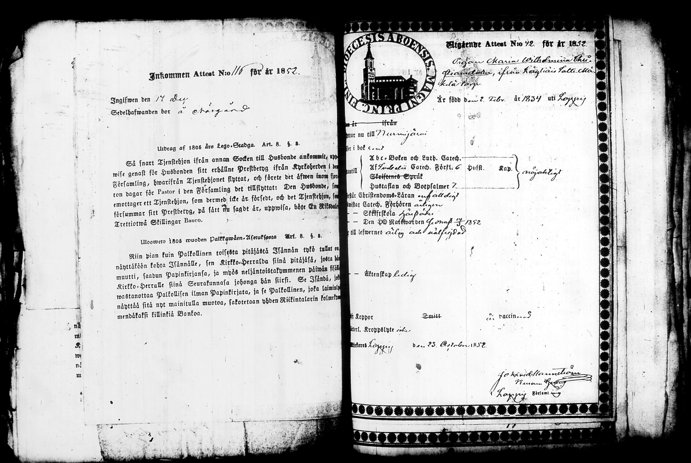 [ ../kirjat/Kirkonkirjat/nurmijarvi/muuttokirjoja_1851-1856_tk350/kuvat/234.jpg ]