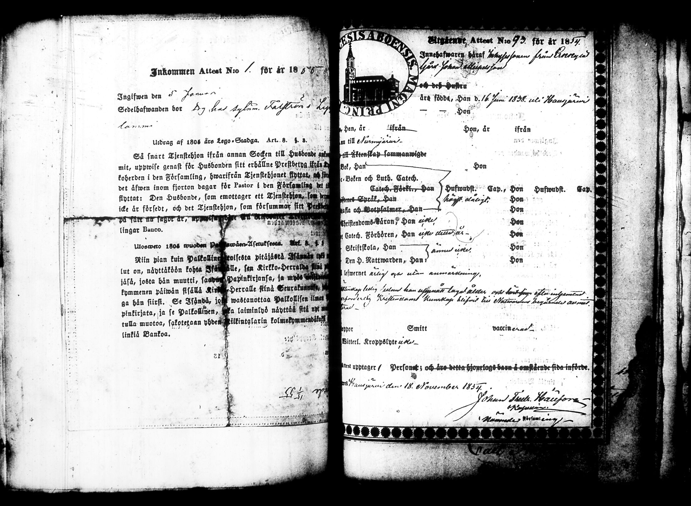 [ ../kirjat/Kirkonkirjat/nurmijarvi/muuttokirjoja_1851-1856_tk350/kuvat/451.jpg ]
