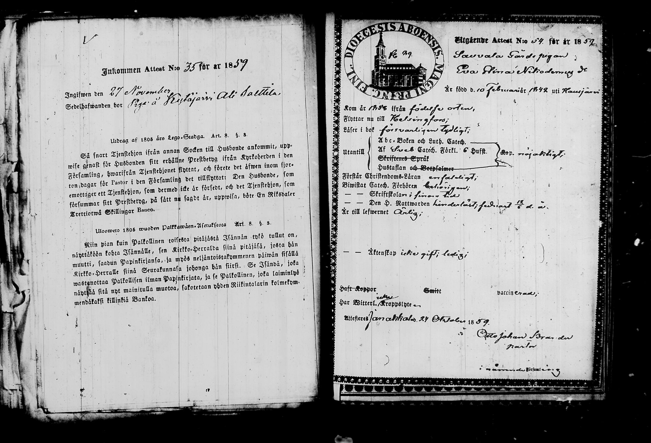 [ ../kirjat/Kirkonkirjat/nurmijarvi/muuttokirjoja_1857-1861_tk350-351/kuvat/170.jpg ]