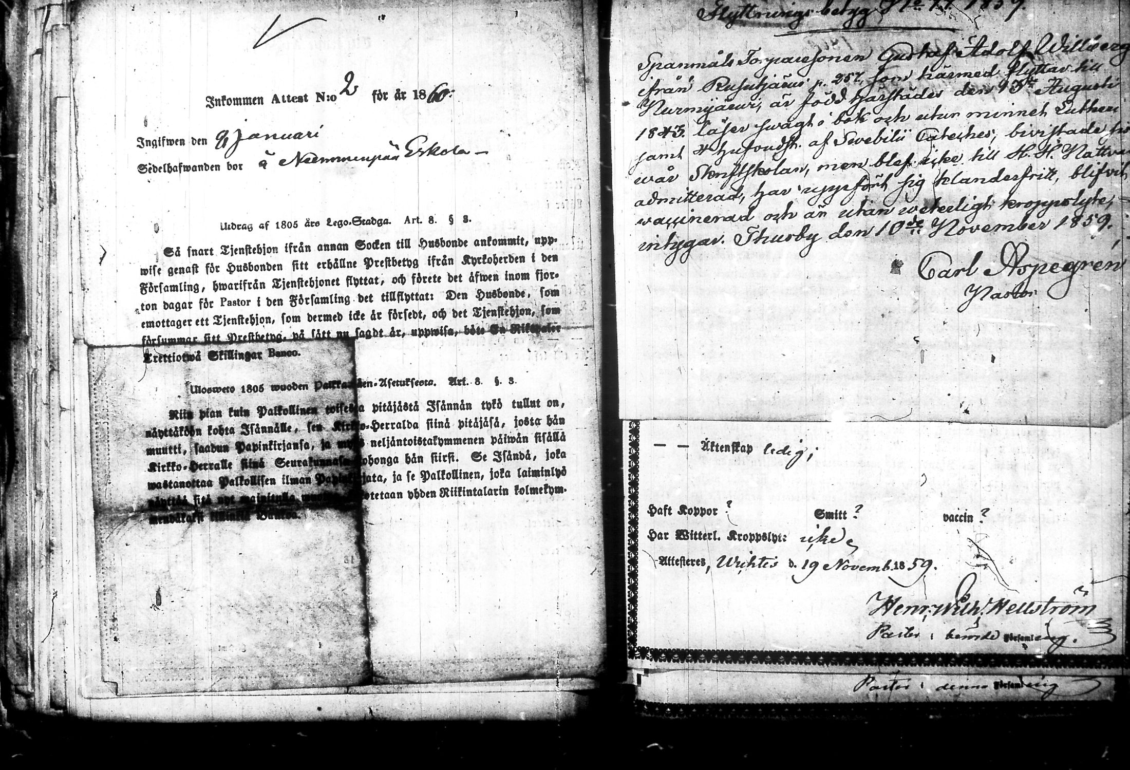 [ ../kirjat/Kirkonkirjat/nurmijarvi/muuttokirjoja_1857-1861_tk350-351/kuvat/219.jpg ]