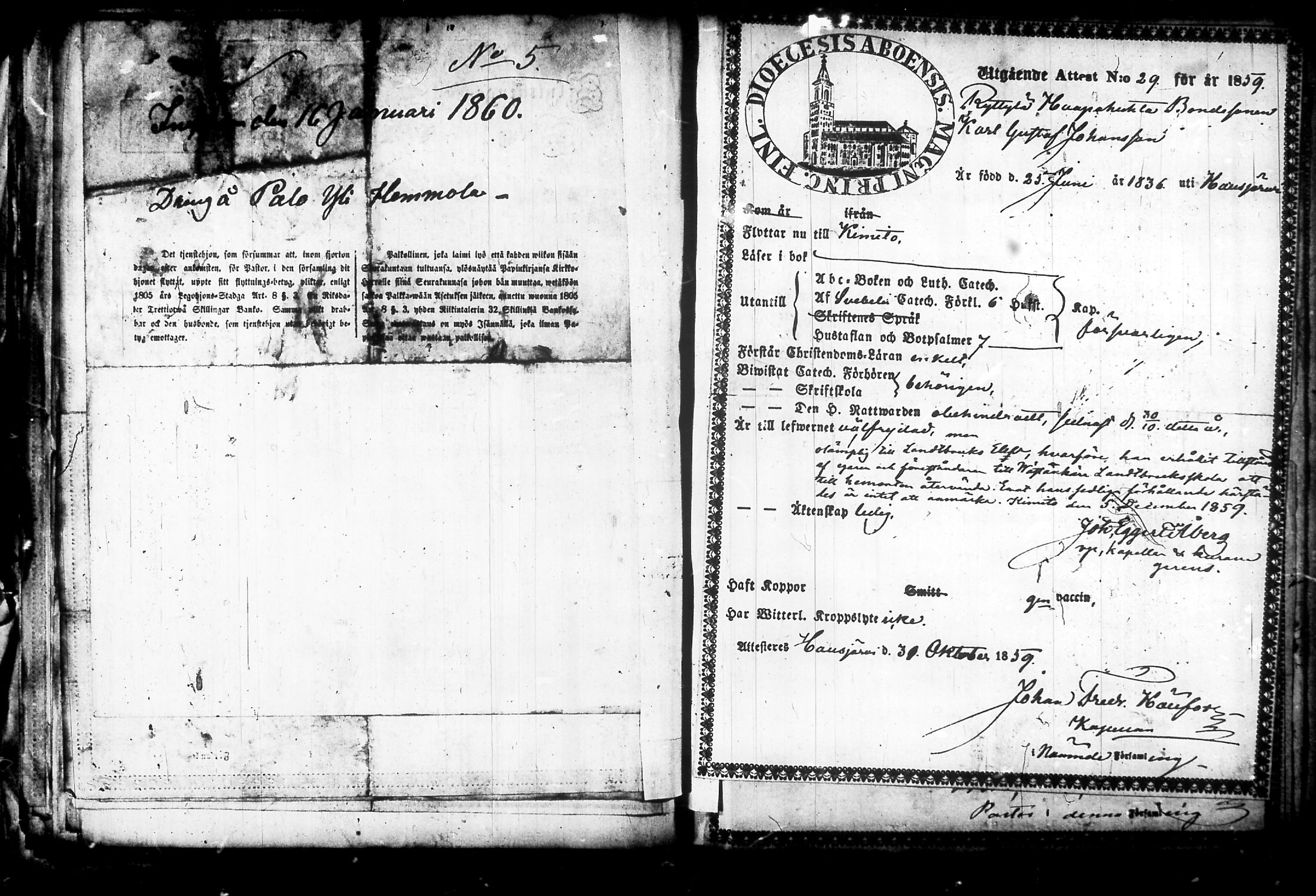 [ ../kirjat/Kirkonkirjat/nurmijarvi/muuttokirjoja_1857-1861_tk350-351/kuvat/222.jpg ]