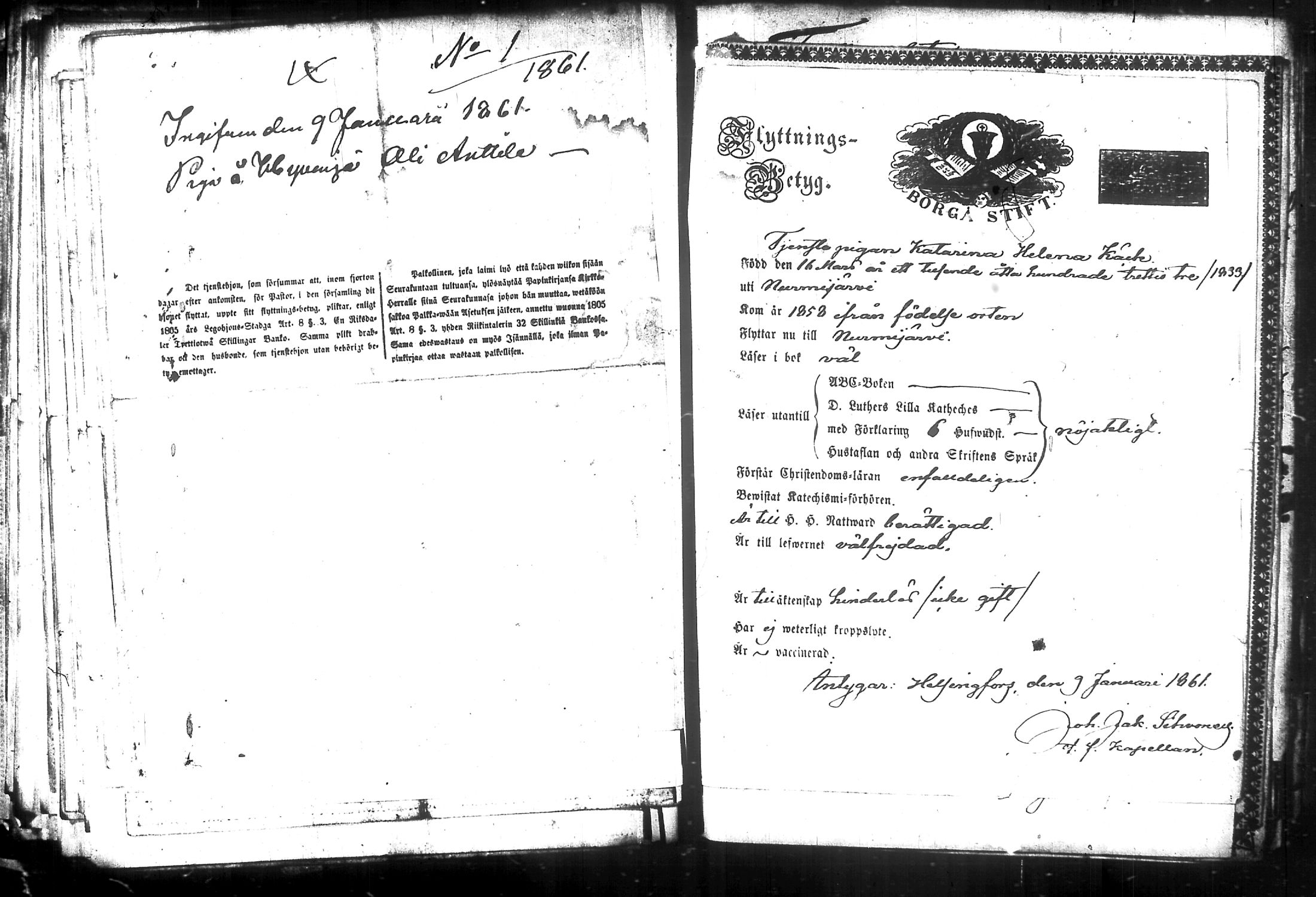 [ ../kirjat/Kirkonkirjat/nurmijarvi/muuttokirjoja_1857-1861_tk350-351/kuvat/295.jpg ]