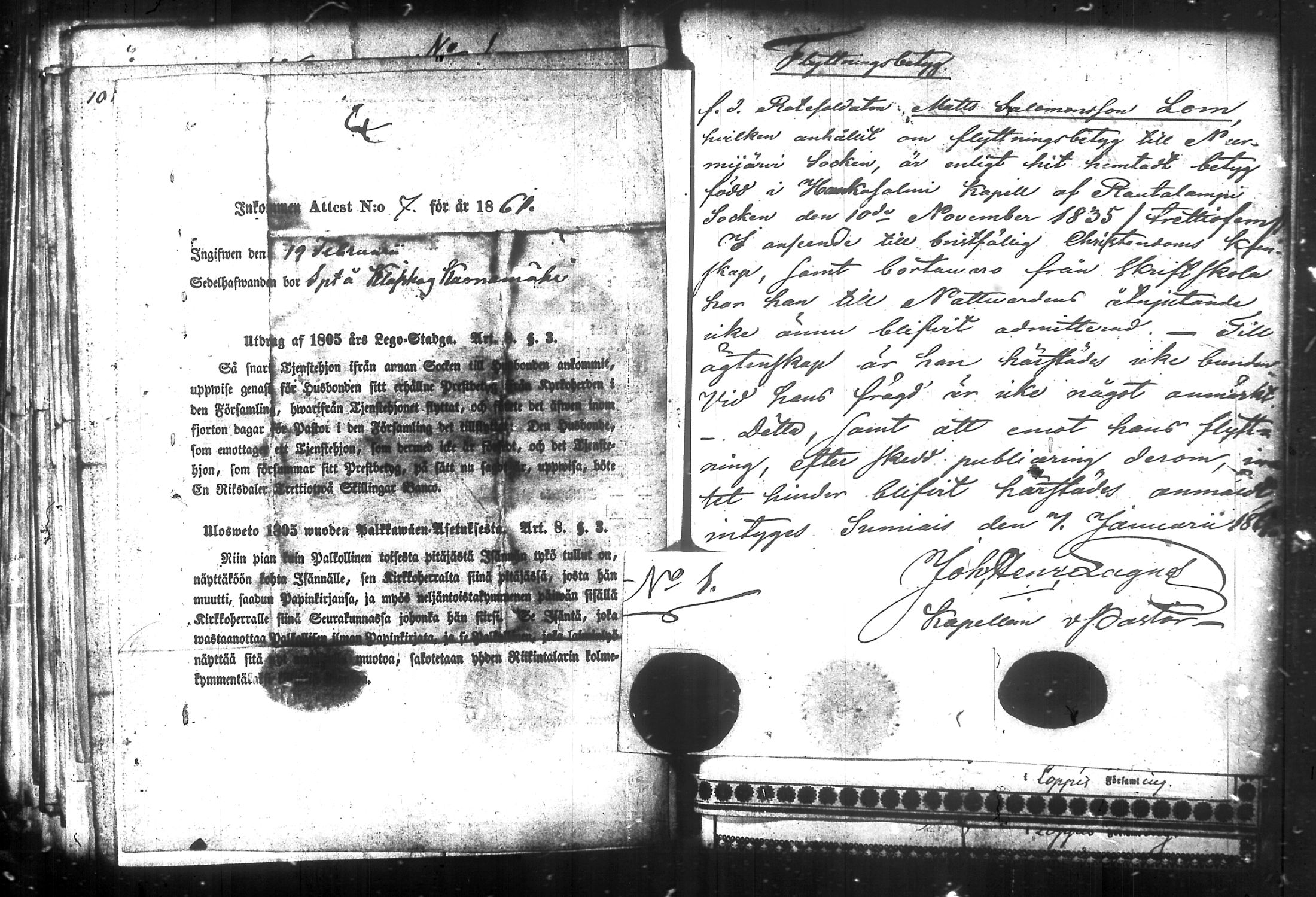 [ ../kirjat/Kirkonkirjat/nurmijarvi/muuttokirjoja_1857-1861_tk350-351/kuvat/301.jpg ]
