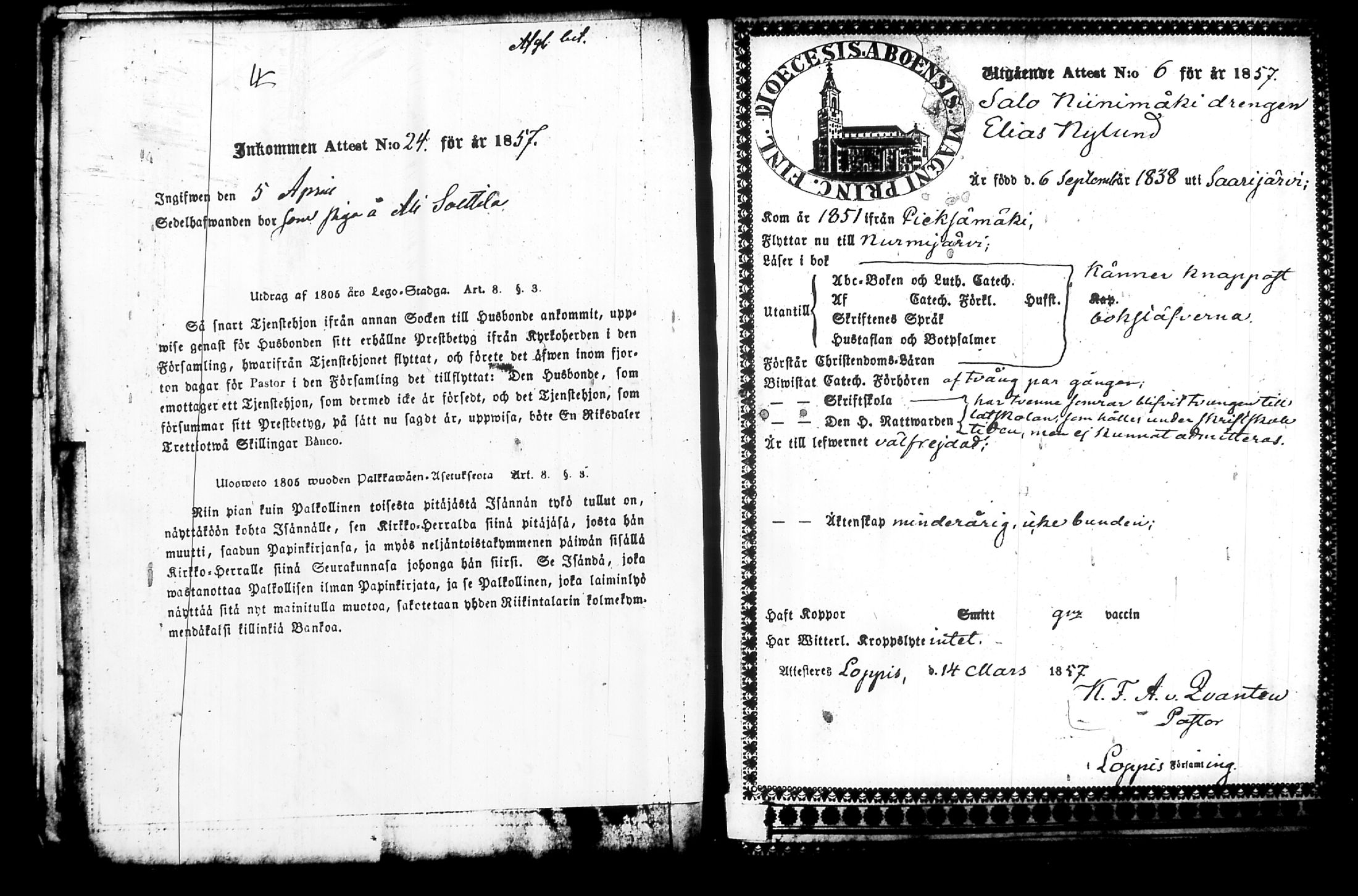 [ ../kirjat/Kirkonkirjat/nurmijarvi/muuttokirjoja_1857-1861_tk350-351/kuvat/33.jpg ]