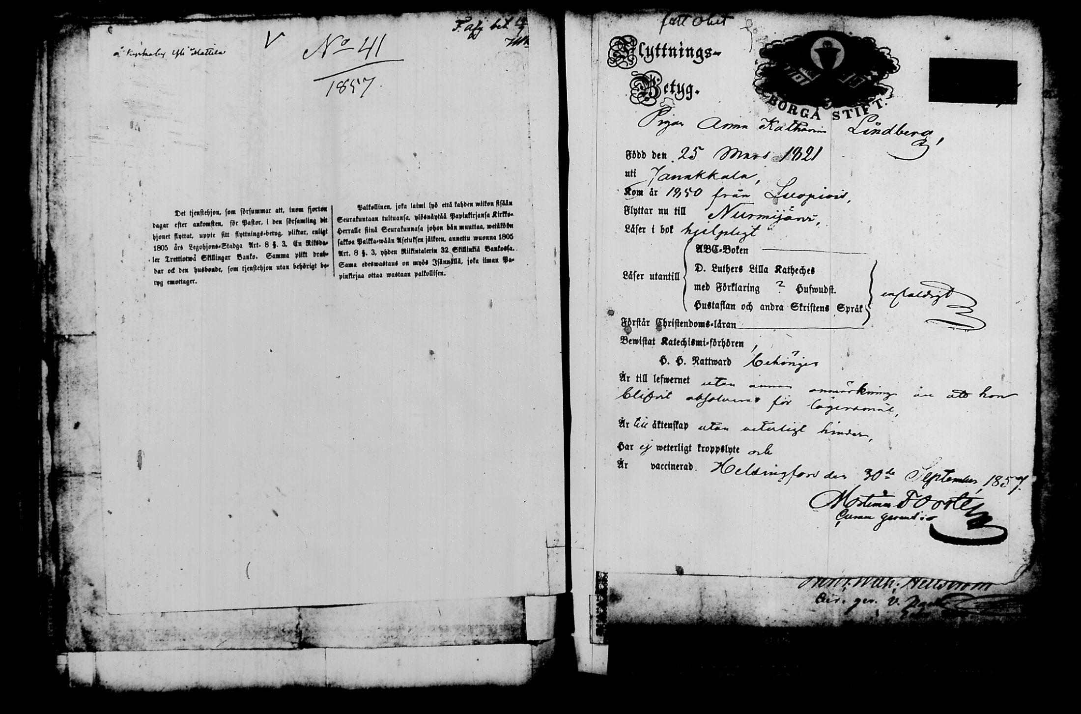 [ ../kirjat/Kirkonkirjat/nurmijarvi/muuttokirjoja_1857-1861_tk350-351/kuvat/50.jpg ]