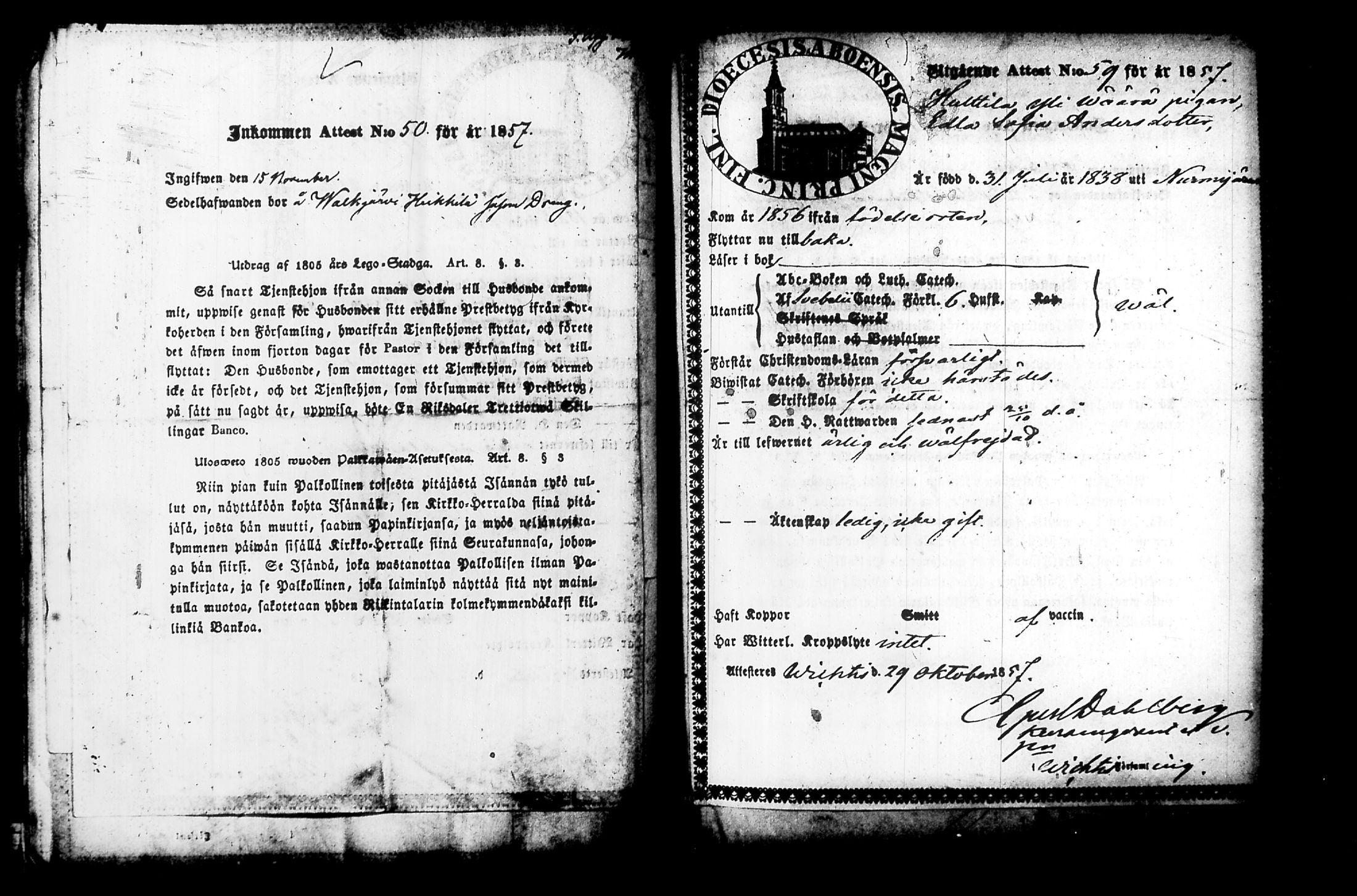 [ ../kirjat/Kirkonkirjat/nurmijarvi/muuttokirjoja_1857-1861_tk350-351/kuvat/60.jpg ]