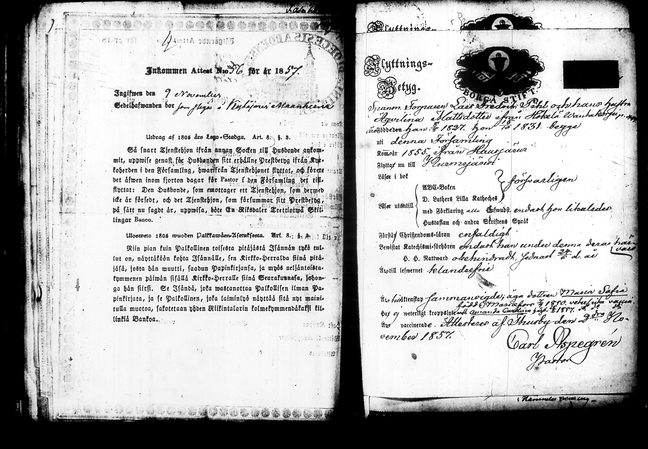 [ ../kirjat/Kirkonkirjat/nurmijarvi/muuttokirjoja_1857-1861_tk350-351/kuvat/69.jpg ]