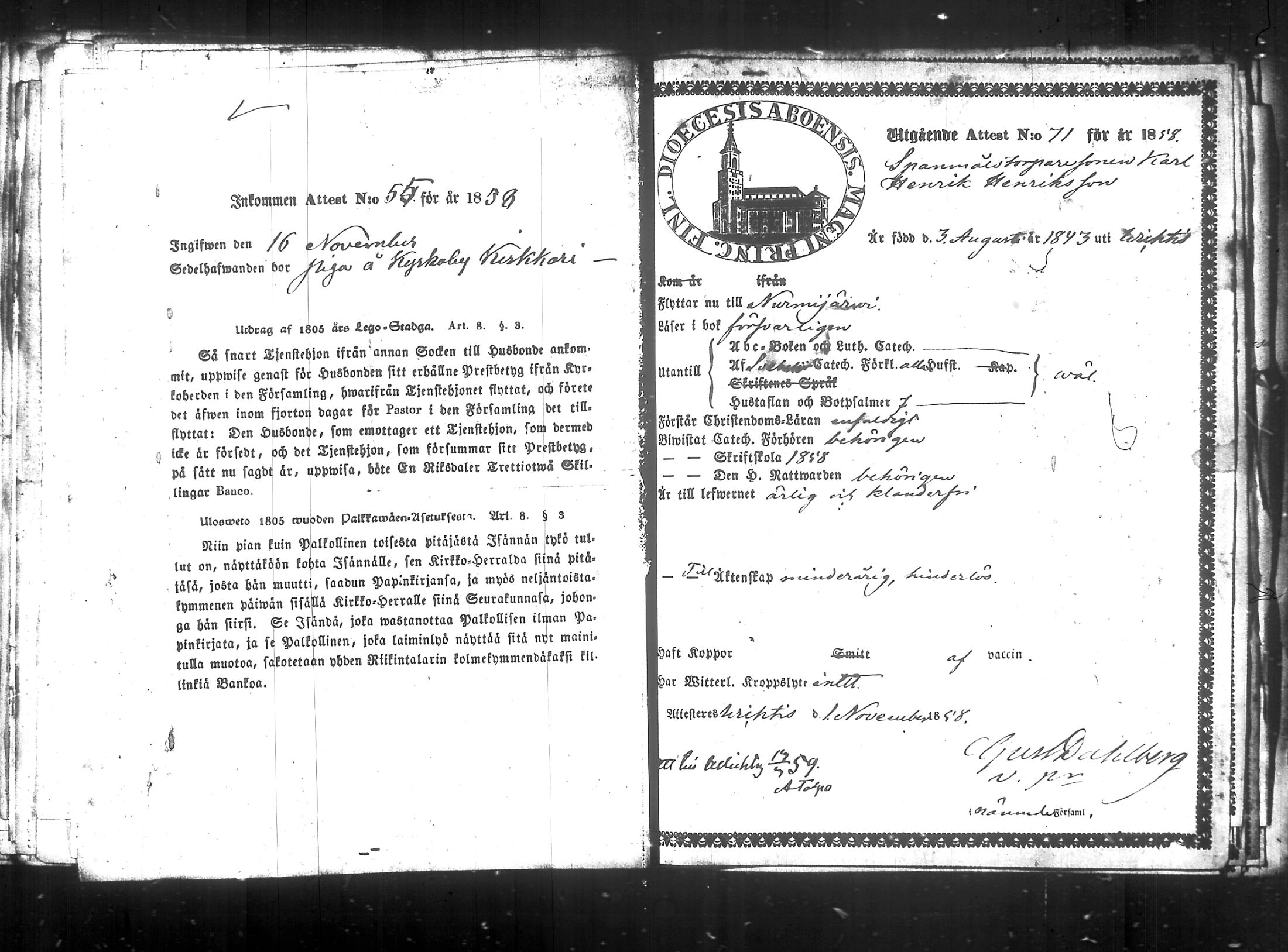 [ ../kirjat/Kirkonkirjat/nurmijarvi/muuttokirjoja_1858-1858_tk351/kuvat/64.jpg ]