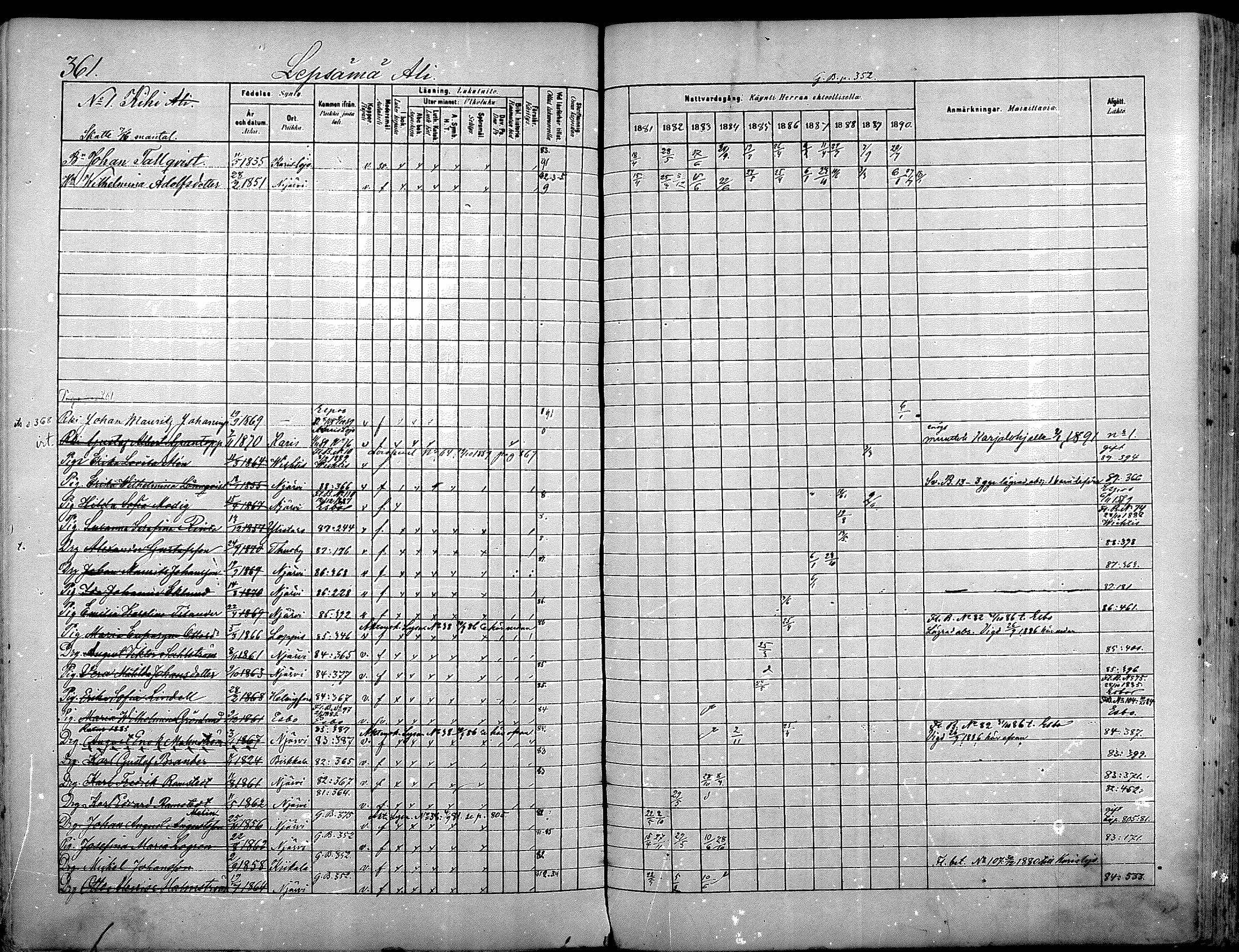 [ ../kirjat/Kirkonkirjat/nurmijarvi/rippikirja_1881-1890_mko181-196/kuvat/379.jpg ]