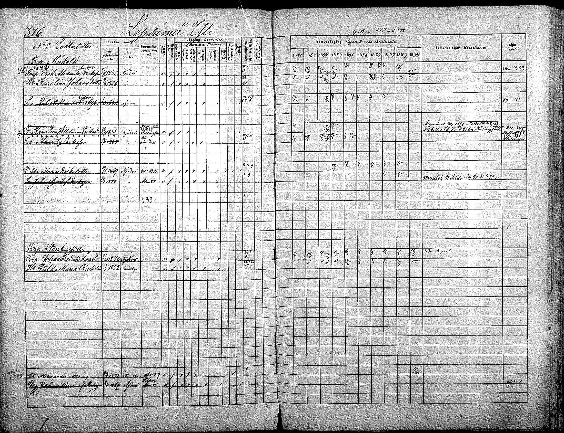 [ ../kirjat/Kirkonkirjat/nurmijarvi/rippikirja_1881-1890_mko181-196/kuvat/395.jpg ]