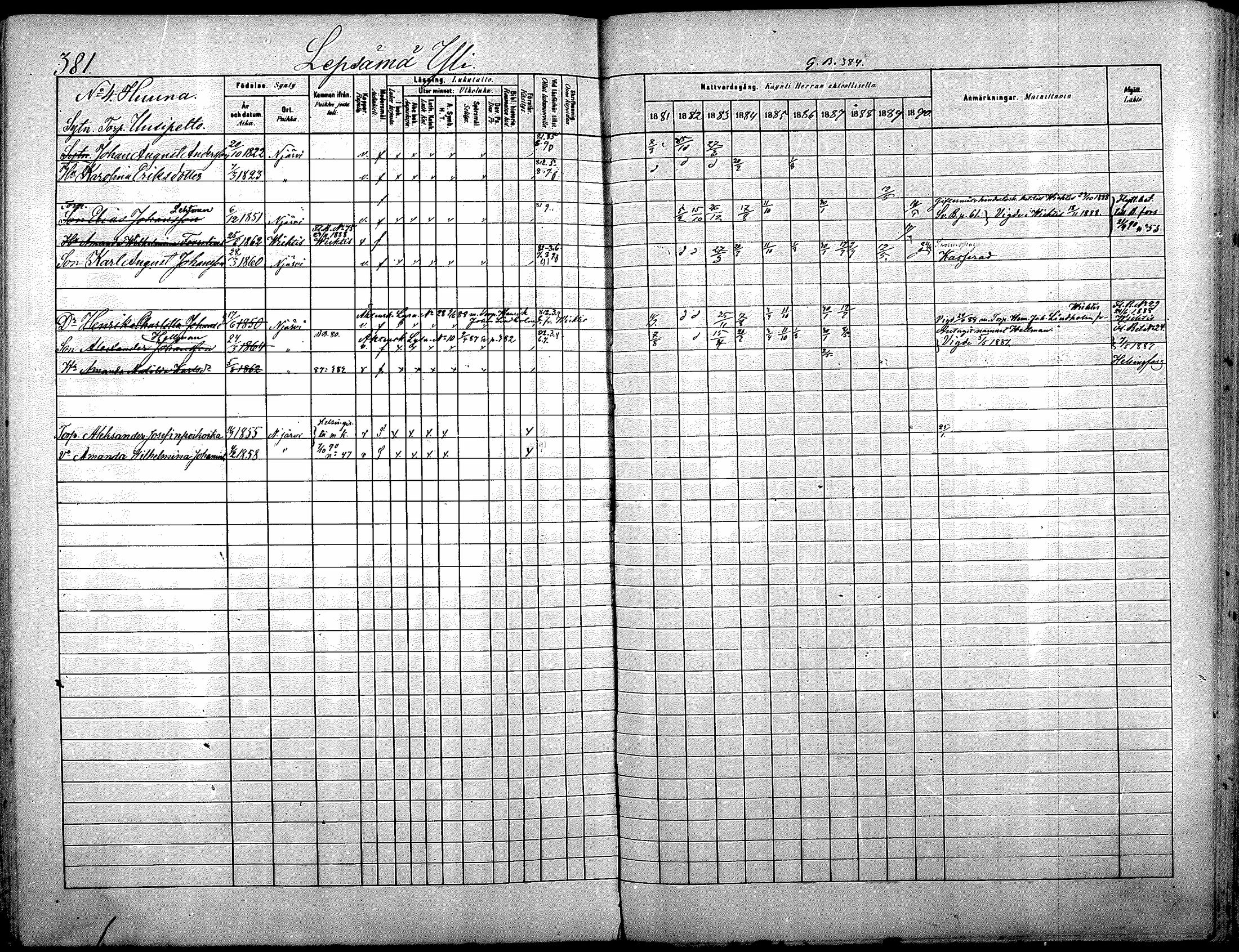 [ ../kirjat/Kirkonkirjat/nurmijarvi/rippikirja_1881-1890_mko181-196/kuvat/400.jpg ]