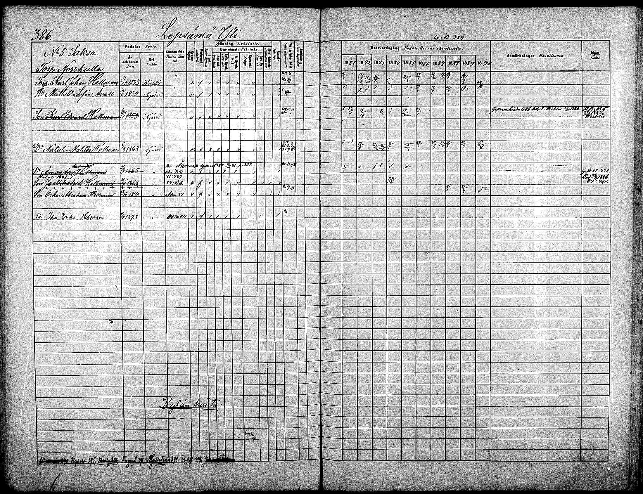[ ../kirjat/Kirkonkirjat/nurmijarvi/rippikirja_1881-1890_mko181-196/kuvat/405.jpg ]