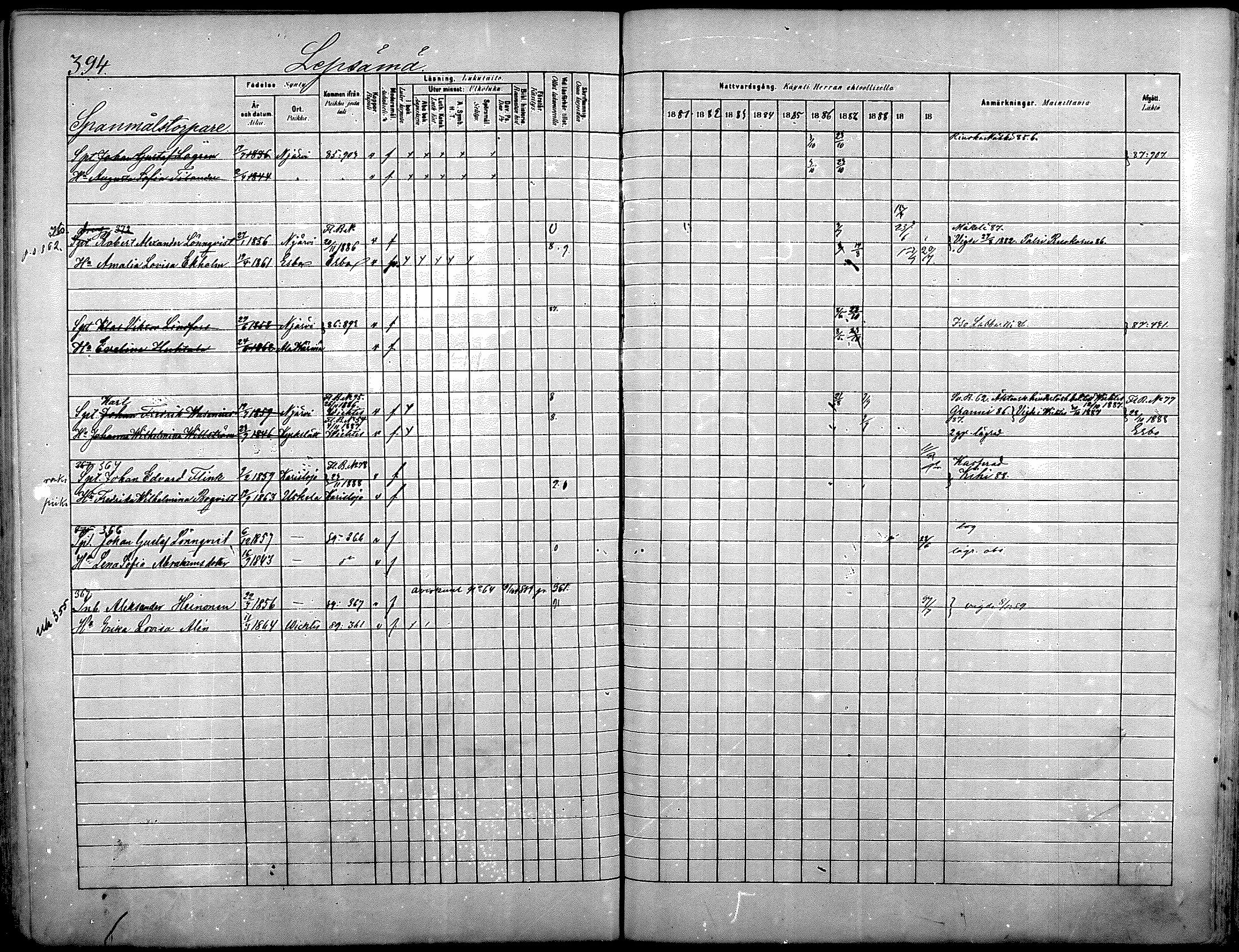 [ ../kirjat/Kirkonkirjat/nurmijarvi/rippikirja_1881-1890_mko181-196/kuvat/413.jpg ]