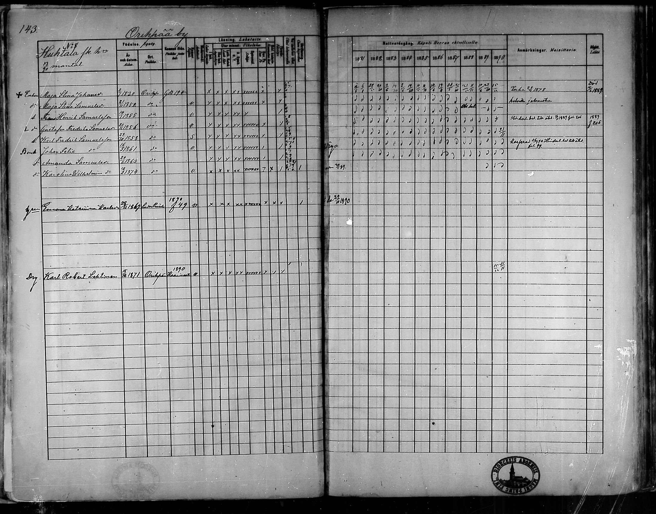 [ ../kirjat/Kirkonkirjat/oripaa/rippikirja_1880-1890_mko14-22/kuvat/134.jpg ]