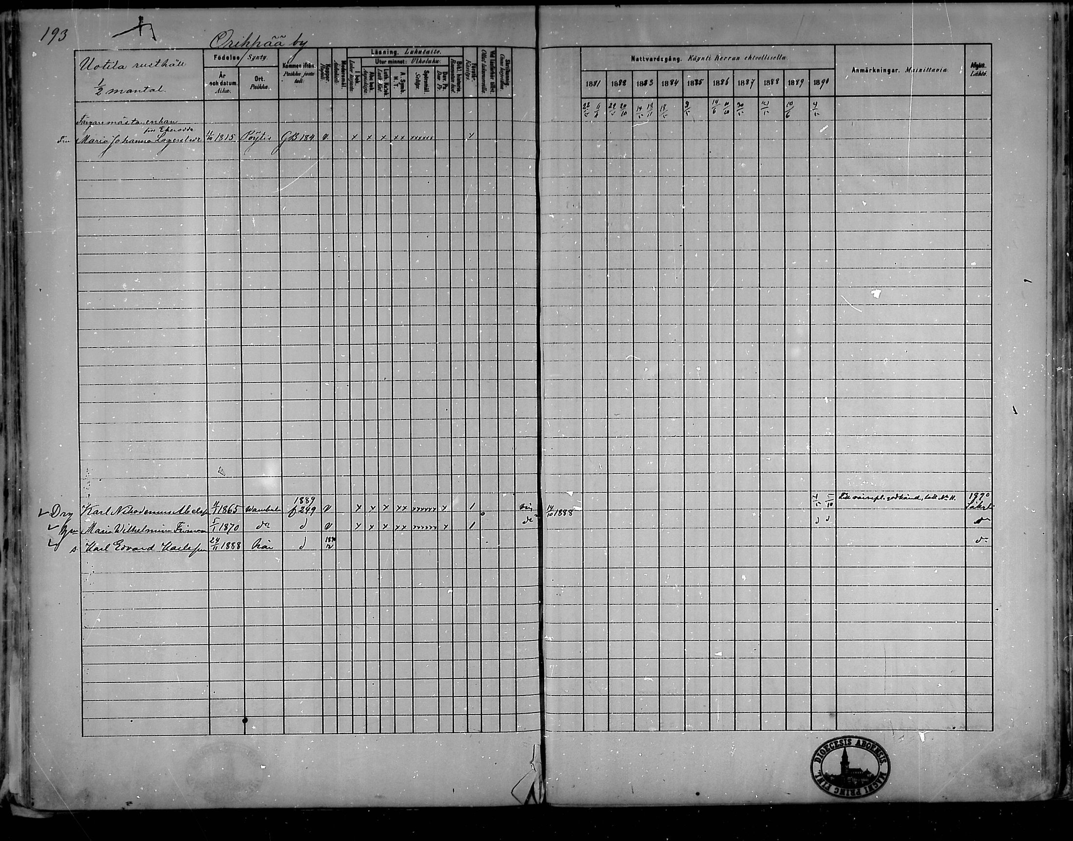 [ ../kirjat/Kirkonkirjat/oripaa/rippikirja_1880-1890_mko14-22/kuvat/181.jpg ]