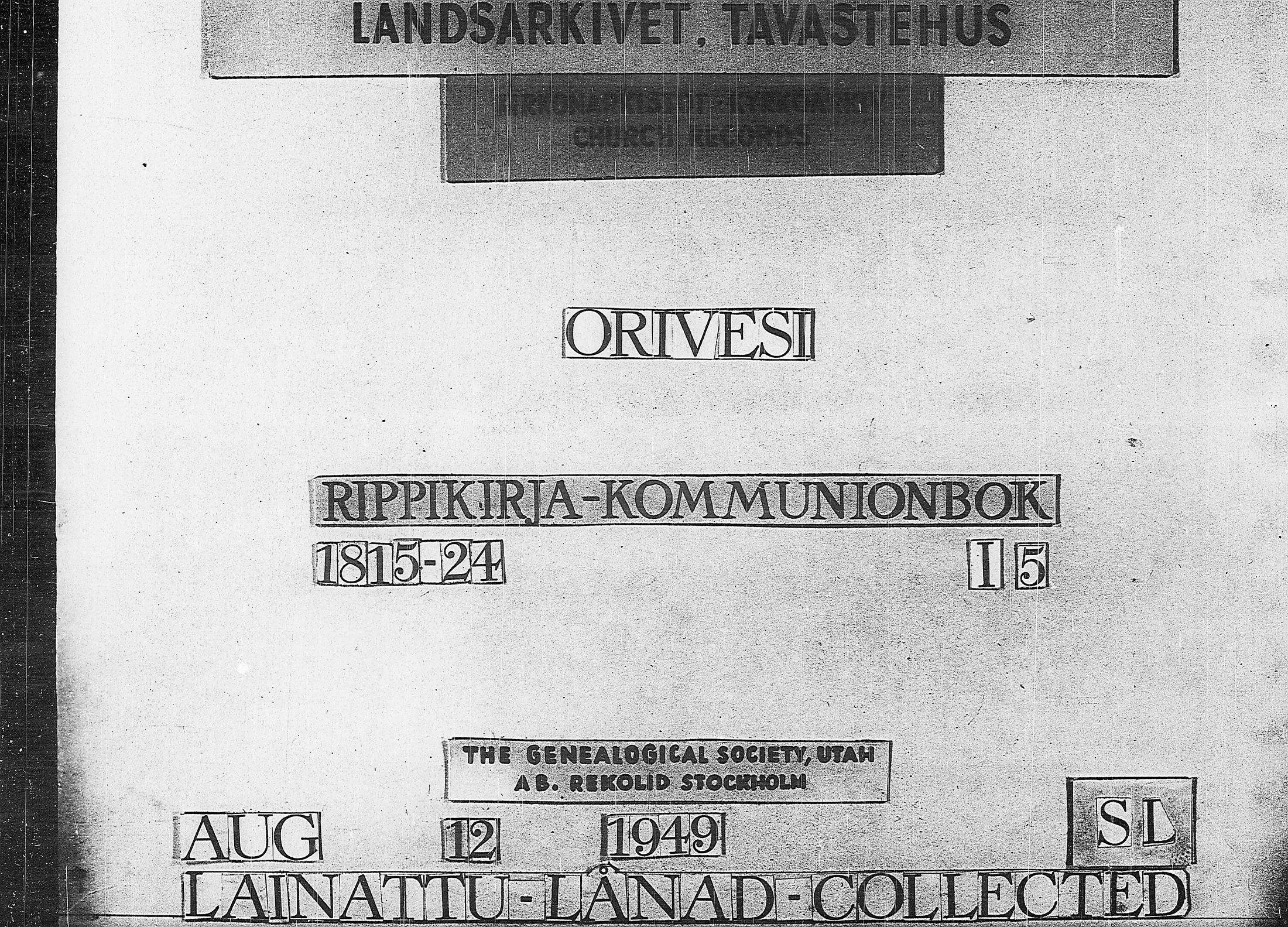 [ ../kirjat/Kirkonkirjat/orivesi/rippikirja_1815-1824_tk150-151/kuvat/1.jpg ]