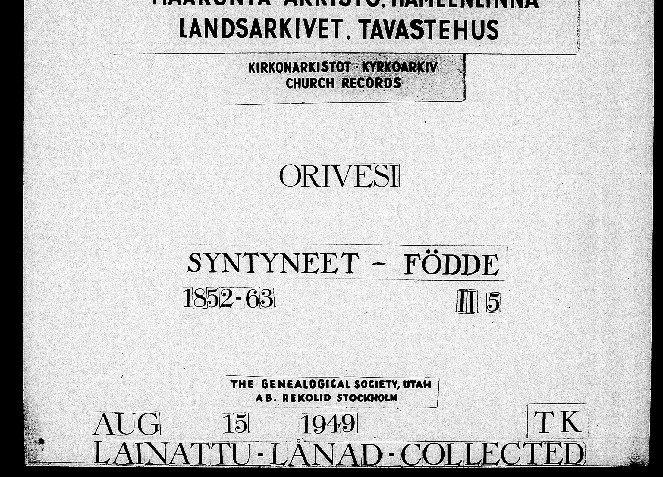 [ ../kirjat/Kirkonkirjat/orivesi/syntyneet_1852-1863_tk154/kuvat/1.jpg ]
