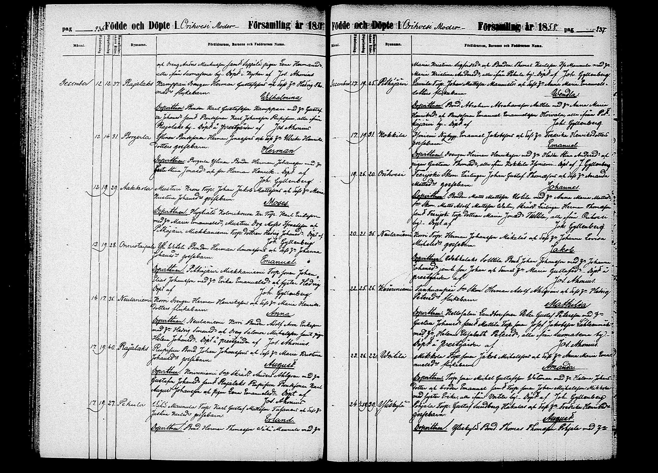 [ ../kirjat/Kirkonkirjat/orivesi/syntyneet_1852-1863_tk154/kuvat/124.jpg ]
