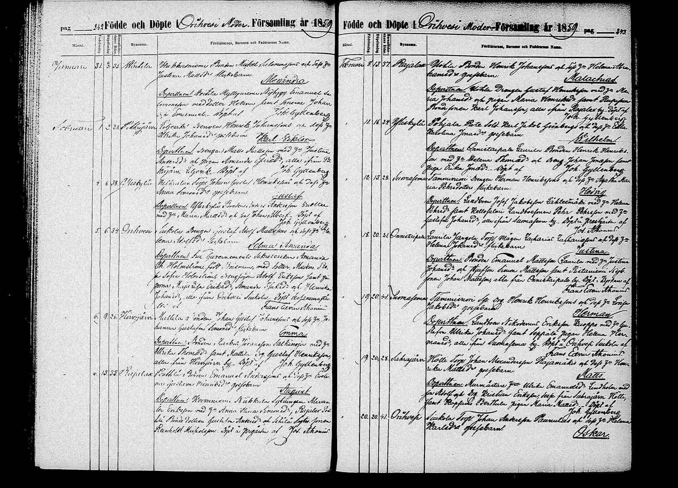 [ ../kirjat/Kirkonkirjat/orivesi/syntyneet_1852-1863_tk154/kuvat/127.jpg ]