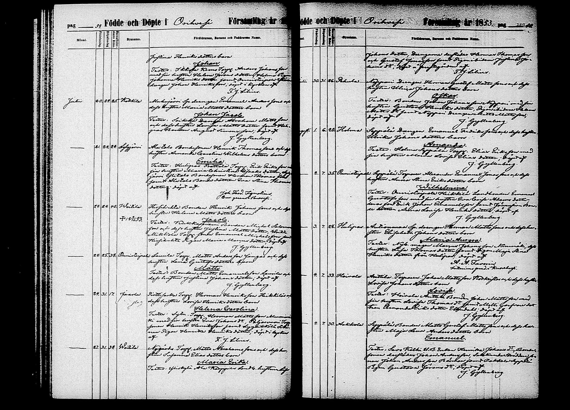 [ ../kirjat/Kirkonkirjat/orivesi/syntyneet_1852-1863_tk154/kuvat/33.jpg ]