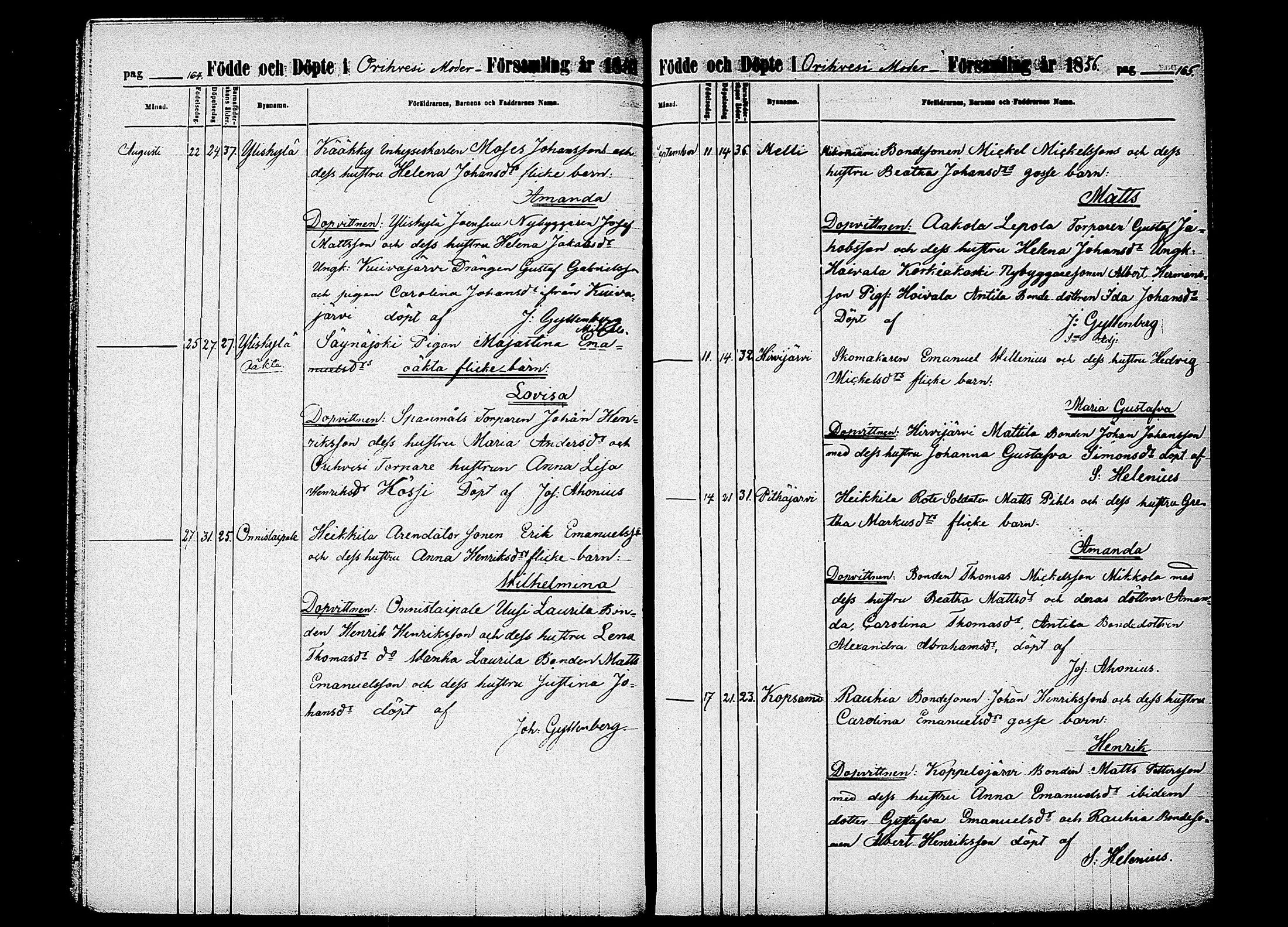 [ ../kirjat/Kirkonkirjat/orivesi/syntyneet_1852-1863_tk154/kuvat/88.jpg ]