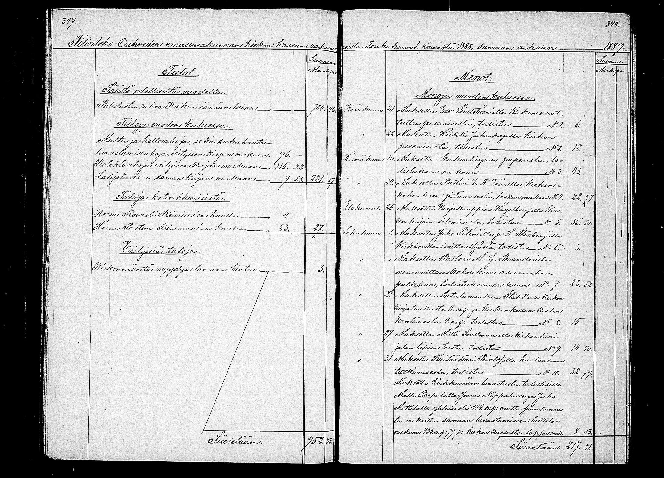 [ ../kirjat/Kirkonkirjat/orivesi/tilit_1885-1889_tk159/kuvat/8.jpg ]