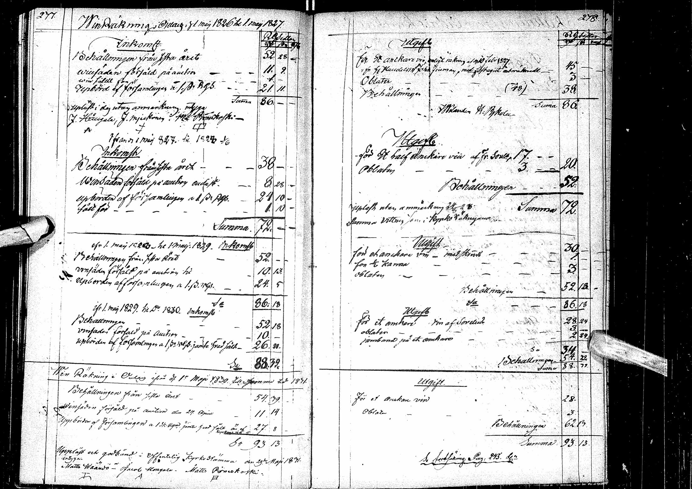 [ ../kirjat/Kirkonkirjat/oulainen/tilit_1777-1847_ik342/kuvat/148.jpg ]