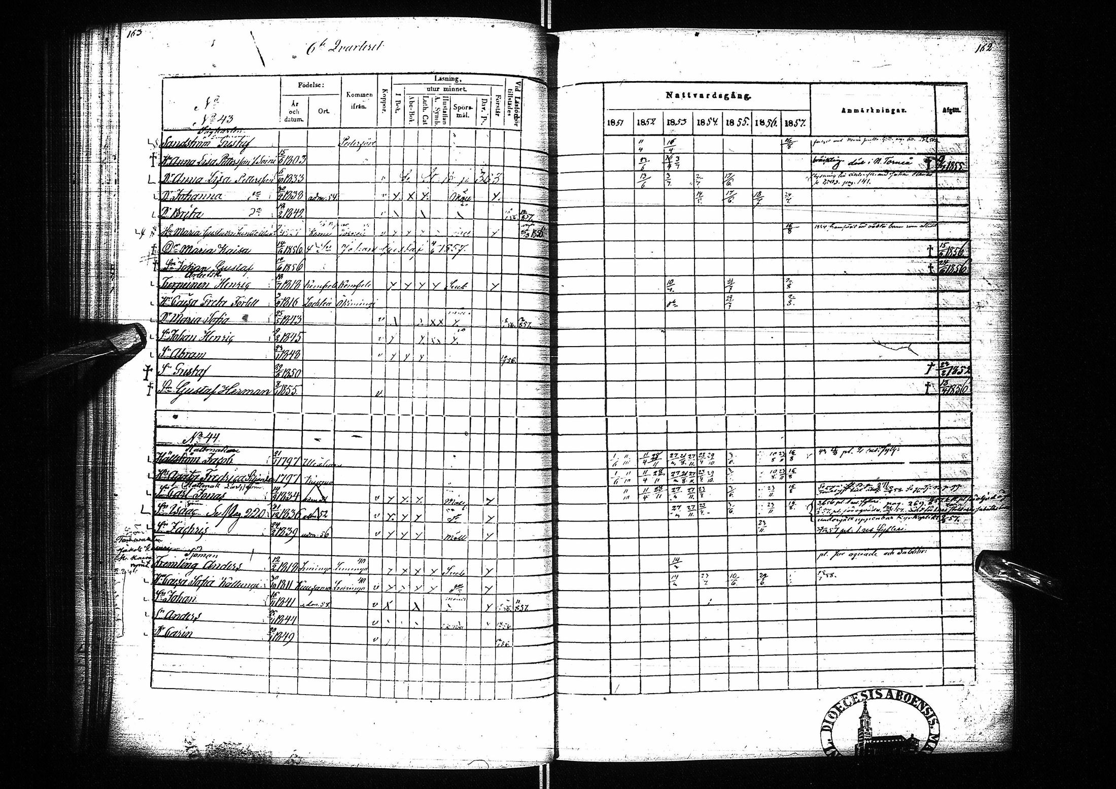 [ ../kirjat/Kirkonkirjat/oulu/rippikirja_1851-1857_tksrk_ik134_i/kuvat/169.jpg ]