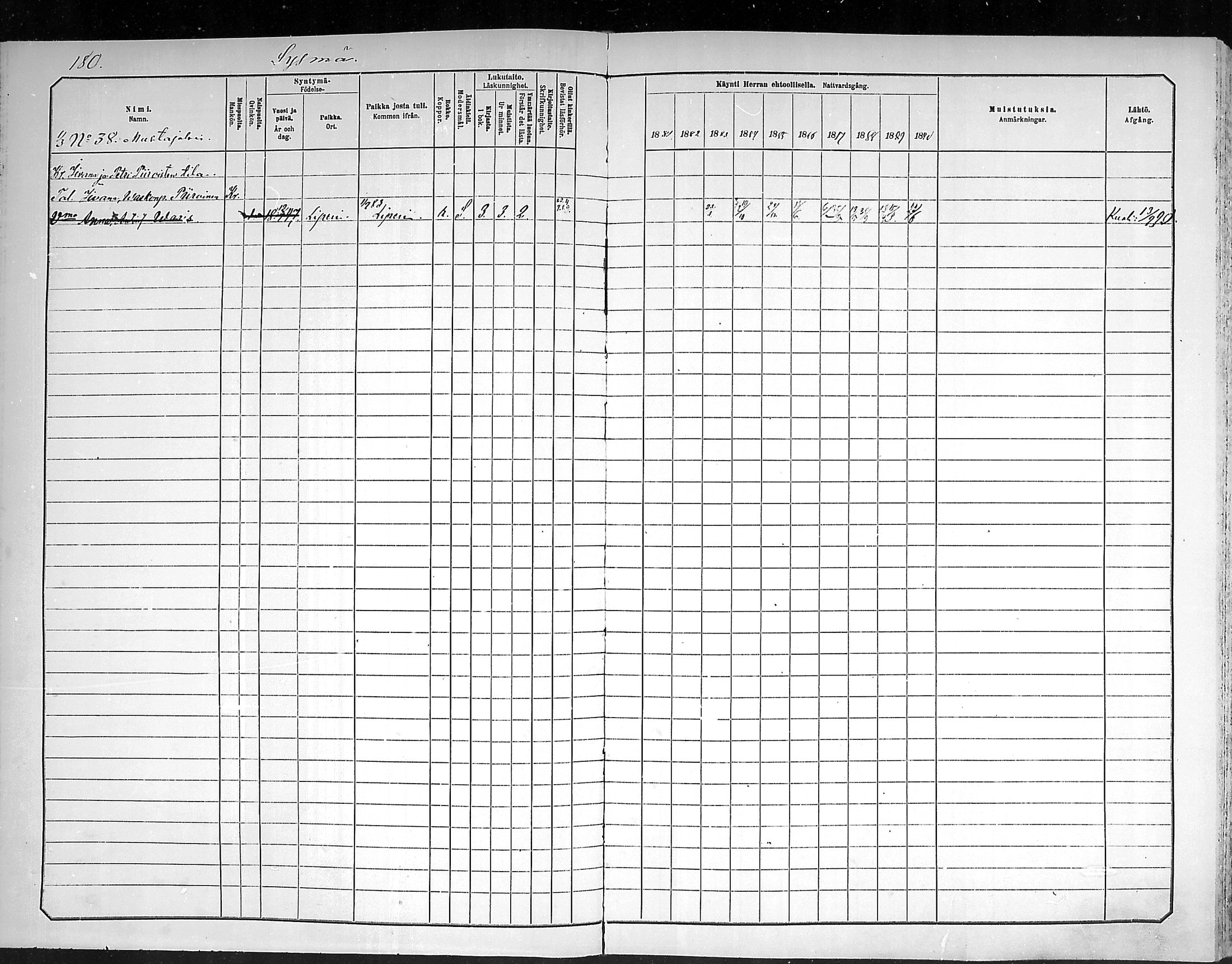 [ ../kirjat/Kirkonkirjat/outokumpu/rippikirja_1881-1890_mko1-13/kuvat/181.jpg ]