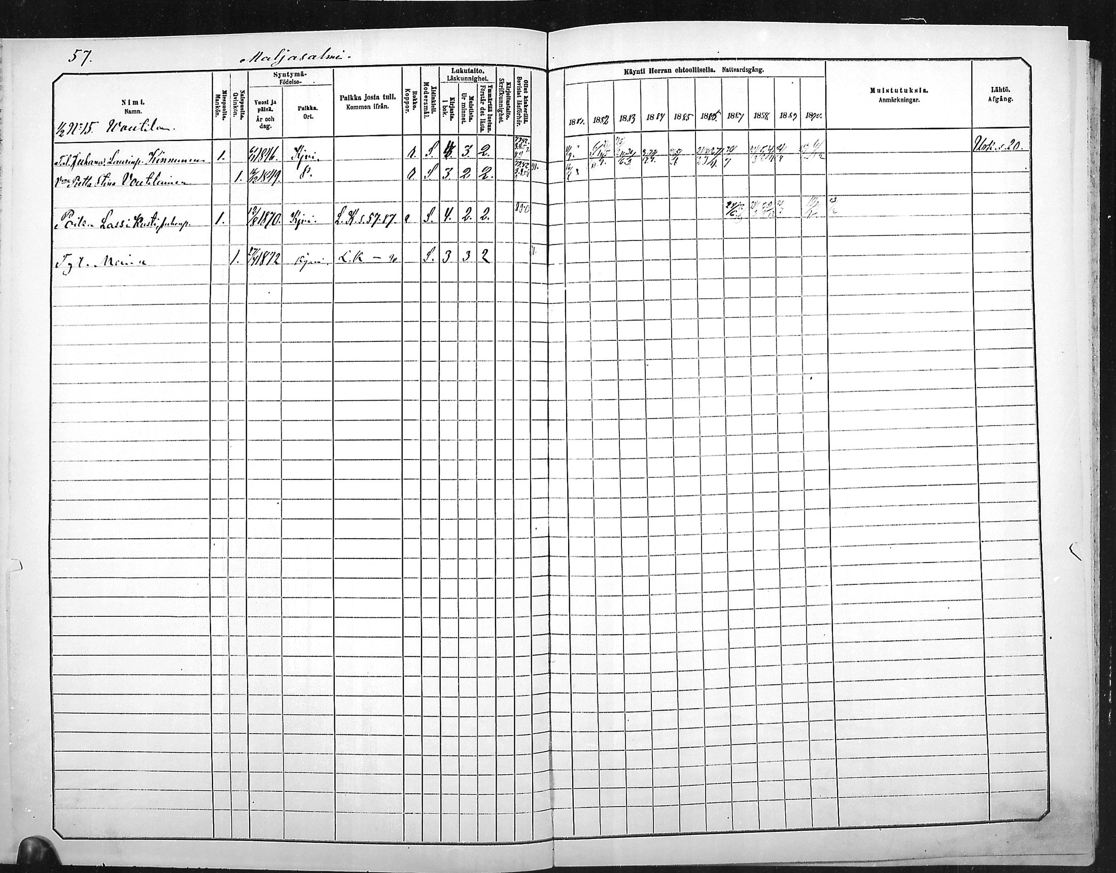[ ../kirjat/Kirkonkirjat/outokumpu/rippikirja_1881-1890_mko1-13/kuvat/58.jpg ]