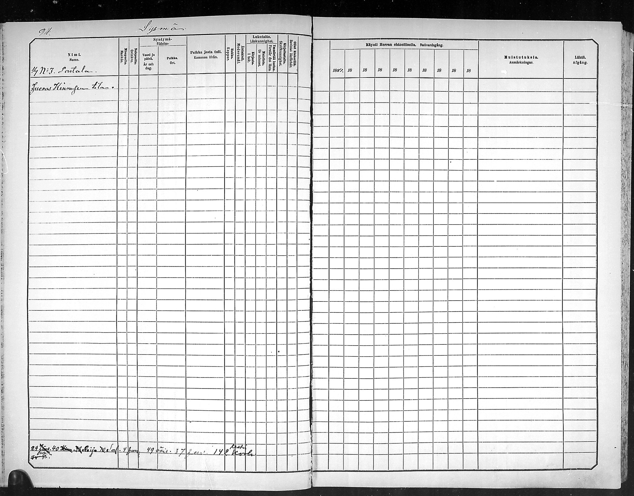 [ ../kirjat/Kirkonkirjat/outokumpu/rippikirja_1881-1890_mko1-13/kuvat/95.jpg ]