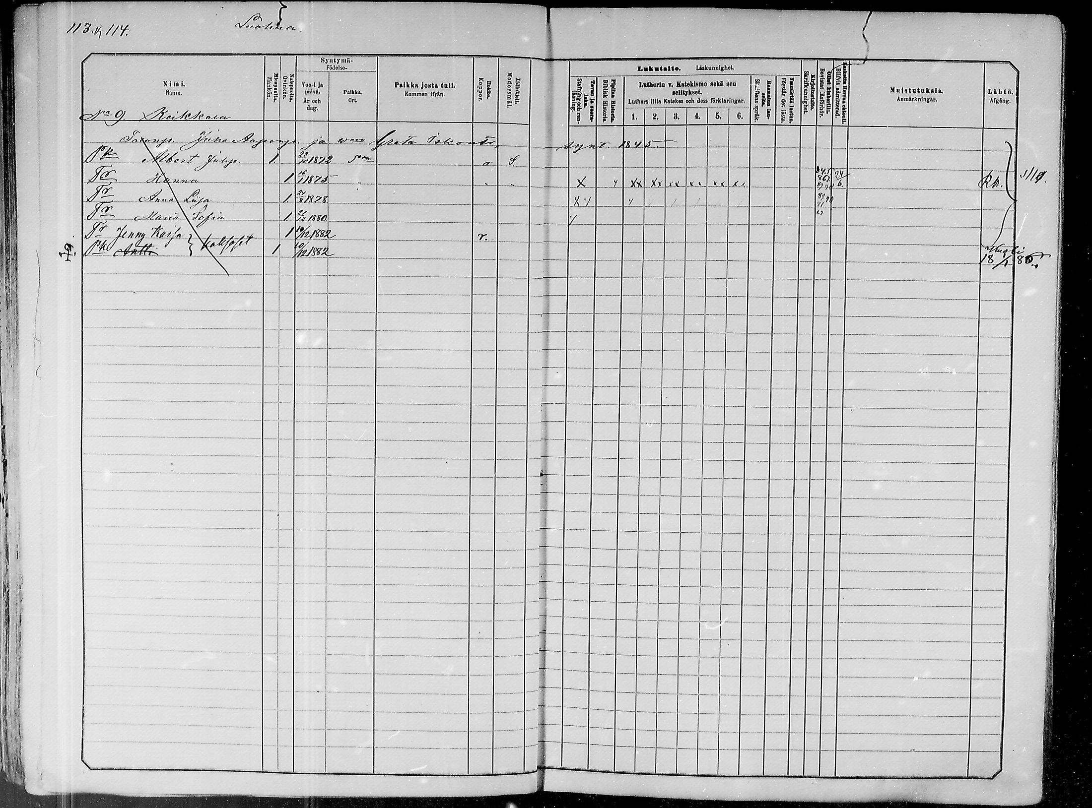 [ ../kirjat/Kirkonkirjat/paavola/lastenkirja_1882-1891_mko1-16/kuvat/101.jpg ]