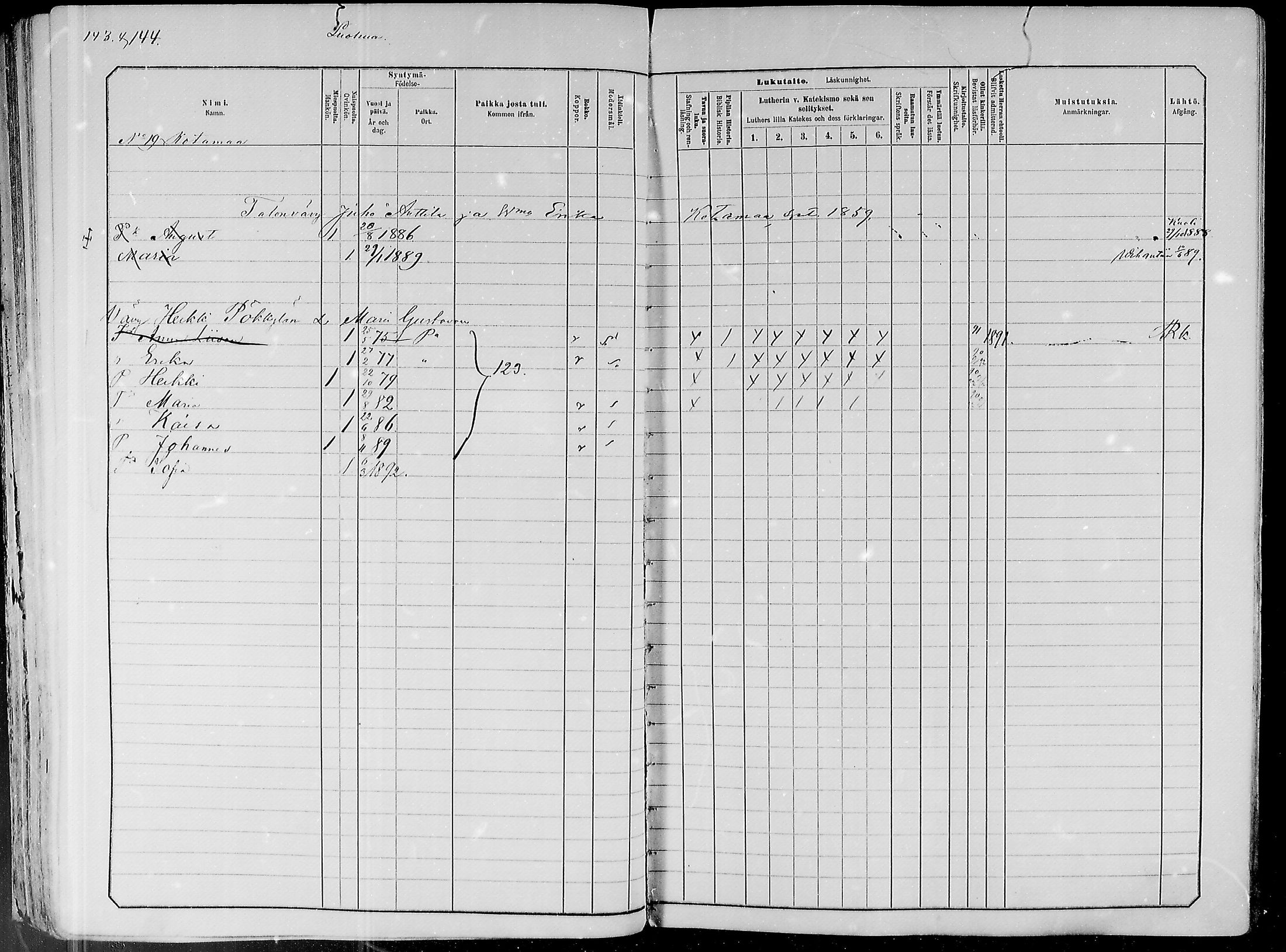 [ ../kirjat/Kirkonkirjat/paavola/lastenkirja_1882-1891_mko1-16/kuvat/124.jpg ]