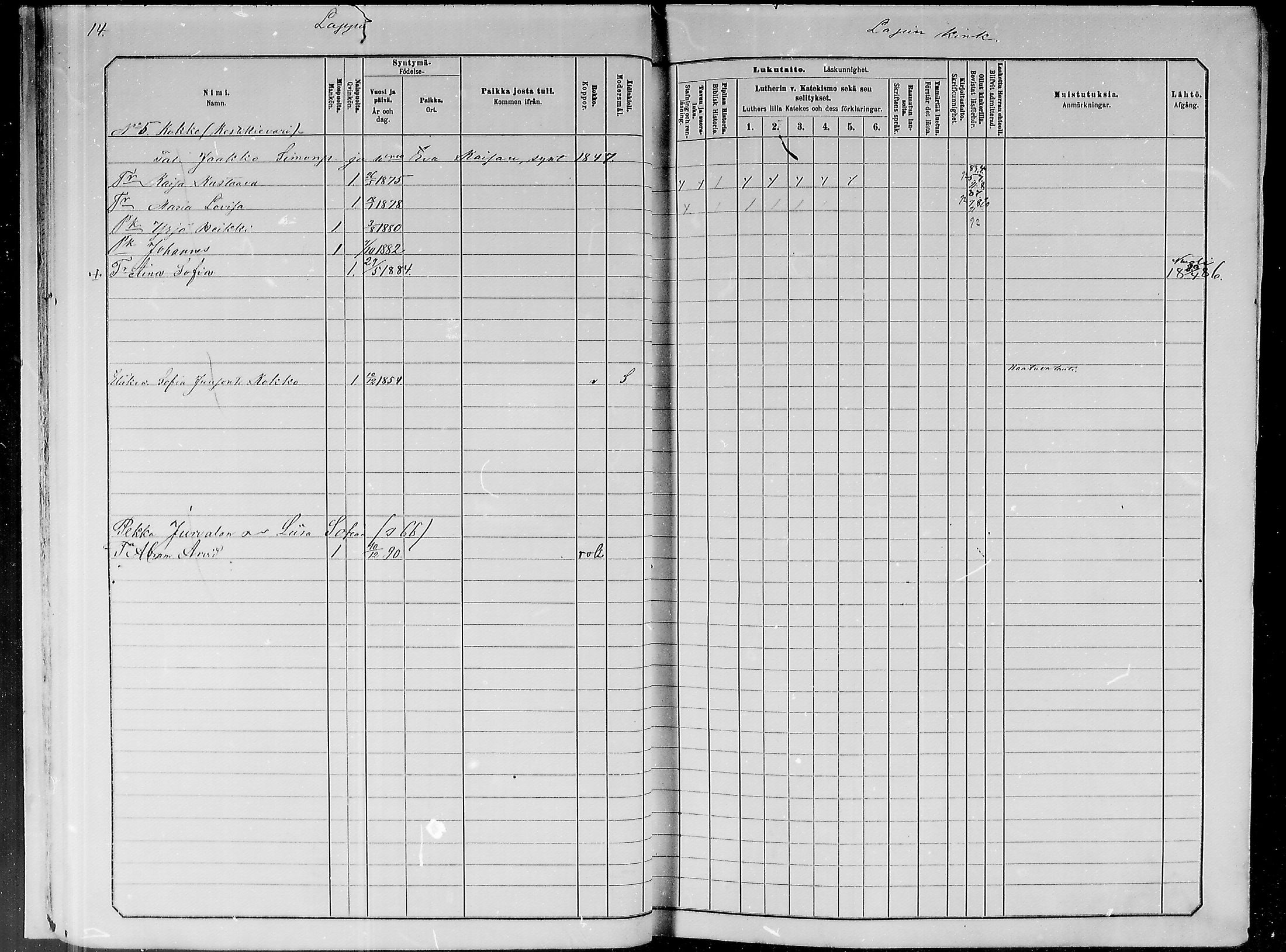 [ ../kirjat/Kirkonkirjat/paavola/lastenkirja_1882-1891_mko1-16/kuvat/13.jpg ]