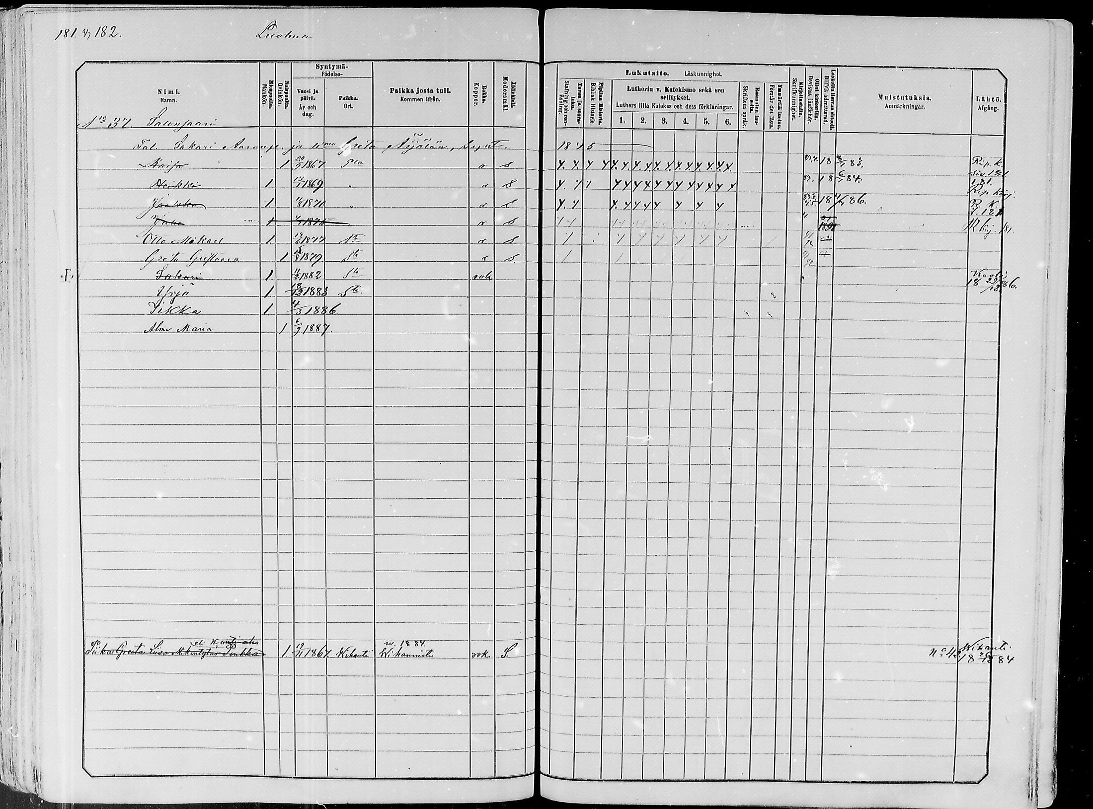 [ ../kirjat/Kirkonkirjat/paavola/lastenkirja_1882-1891_mko1-16/kuvat/152.jpg ]