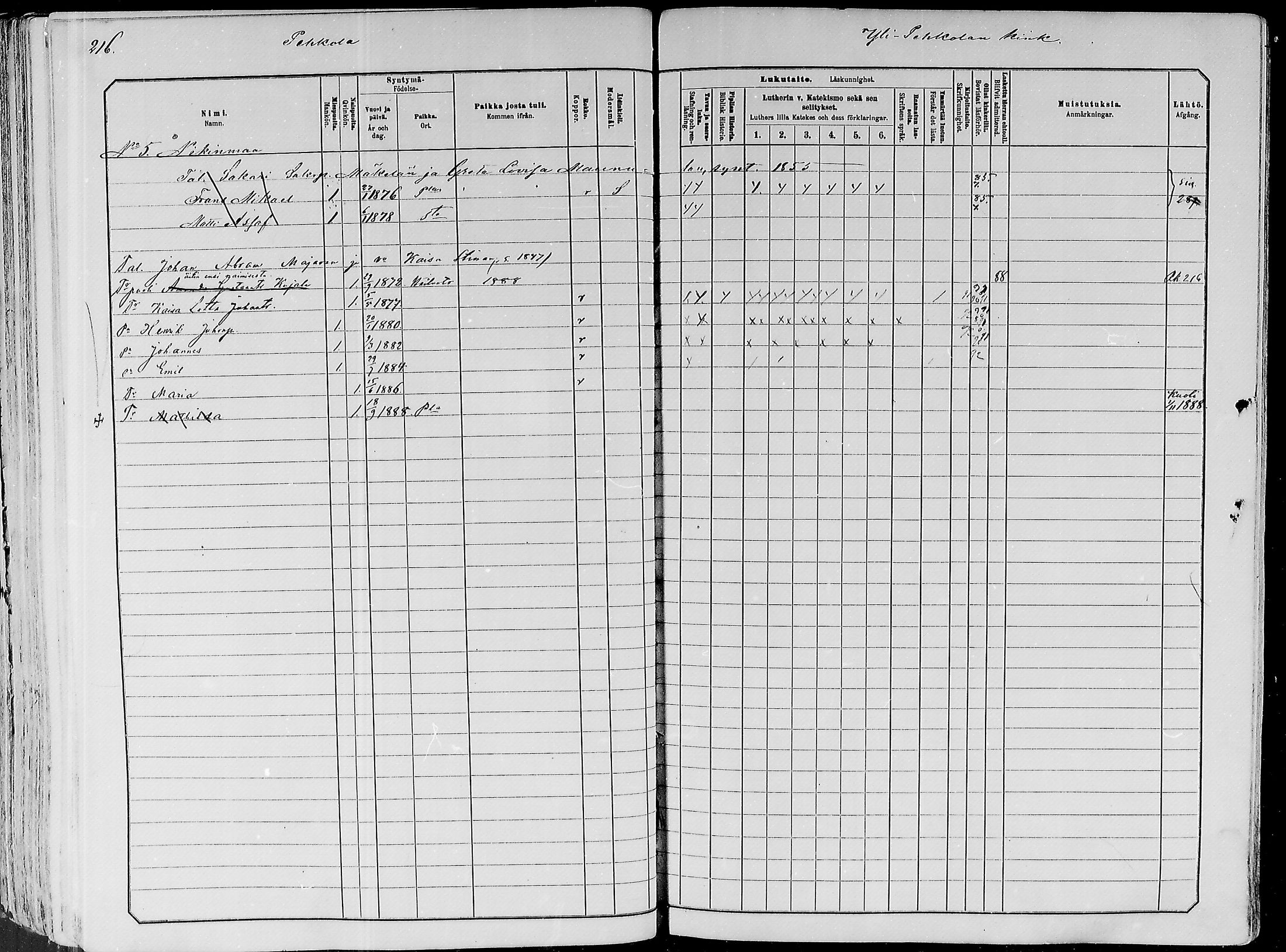 [ ../kirjat/Kirkonkirjat/paavola/lastenkirja_1882-1891_mko1-16/kuvat/178.jpg ]