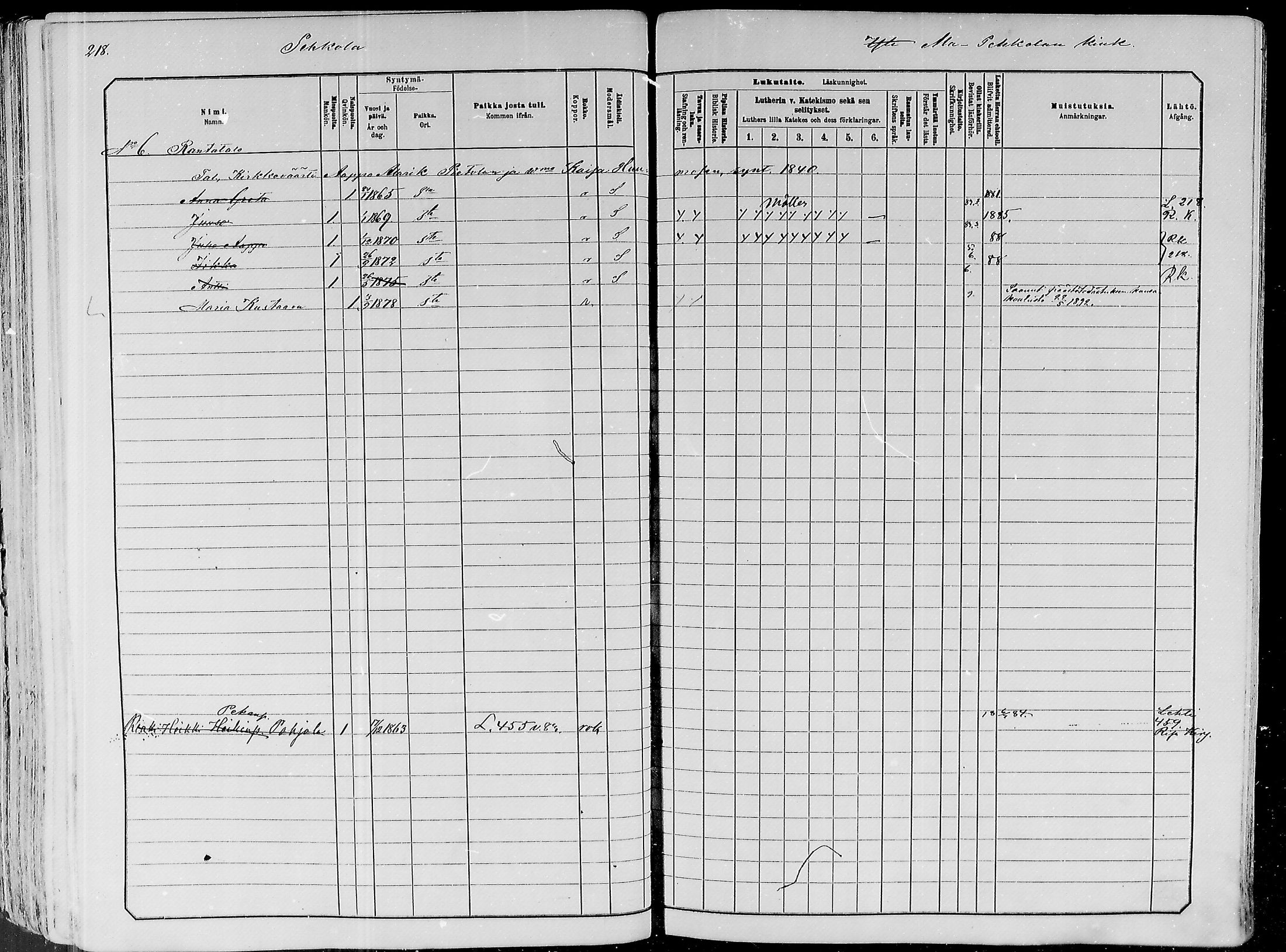 [ ../kirjat/Kirkonkirjat/paavola/lastenkirja_1882-1891_mko1-16/kuvat/180.jpg ]