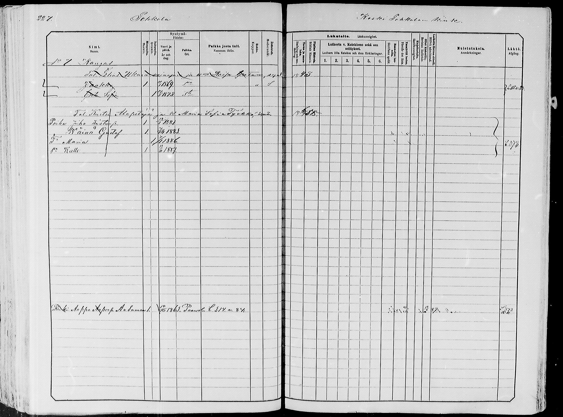 [ ../kirjat/Kirkonkirjat/paavola/lastenkirja_1882-1891_mko1-16/kuvat/188.jpg ]