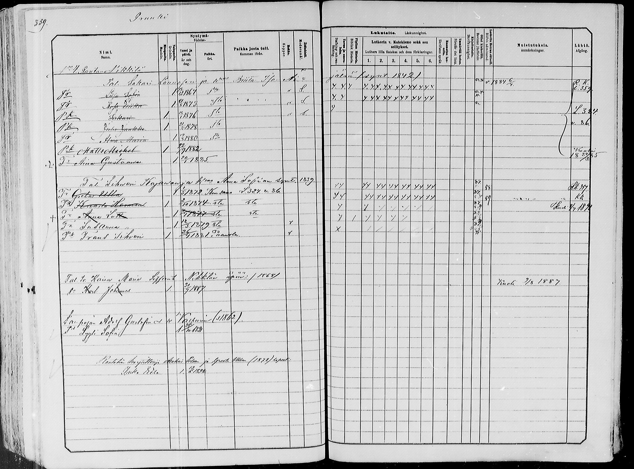 [ ../kirjat/Kirkonkirjat/paavola/lastenkirja_1882-1891_mko1-16/kuvat/289.jpg ]