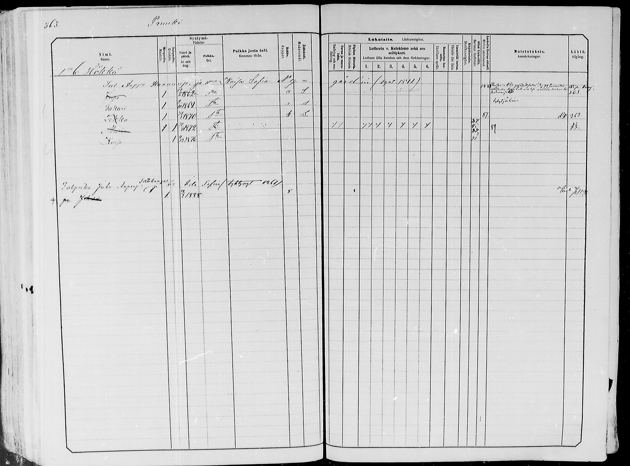 [ ../kirjat/Kirkonkirjat/paavola/lastenkirja_1882-1891_mko1-16/kuvat/293.jpg ]