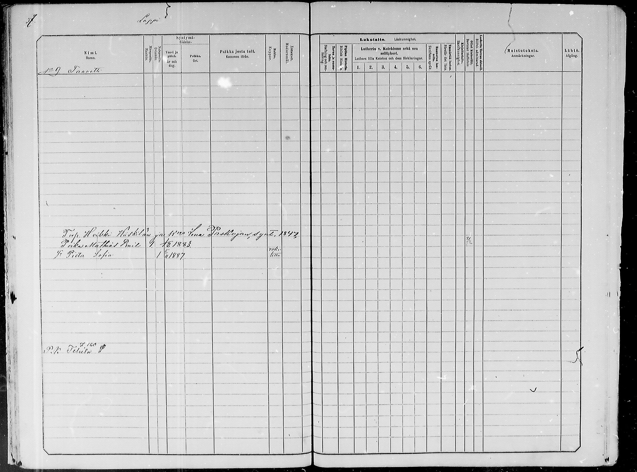 [ ../kirjat/Kirkonkirjat/paavola/lastenkirja_1882-1891_mko1-16/kuvat/36.jpg ]