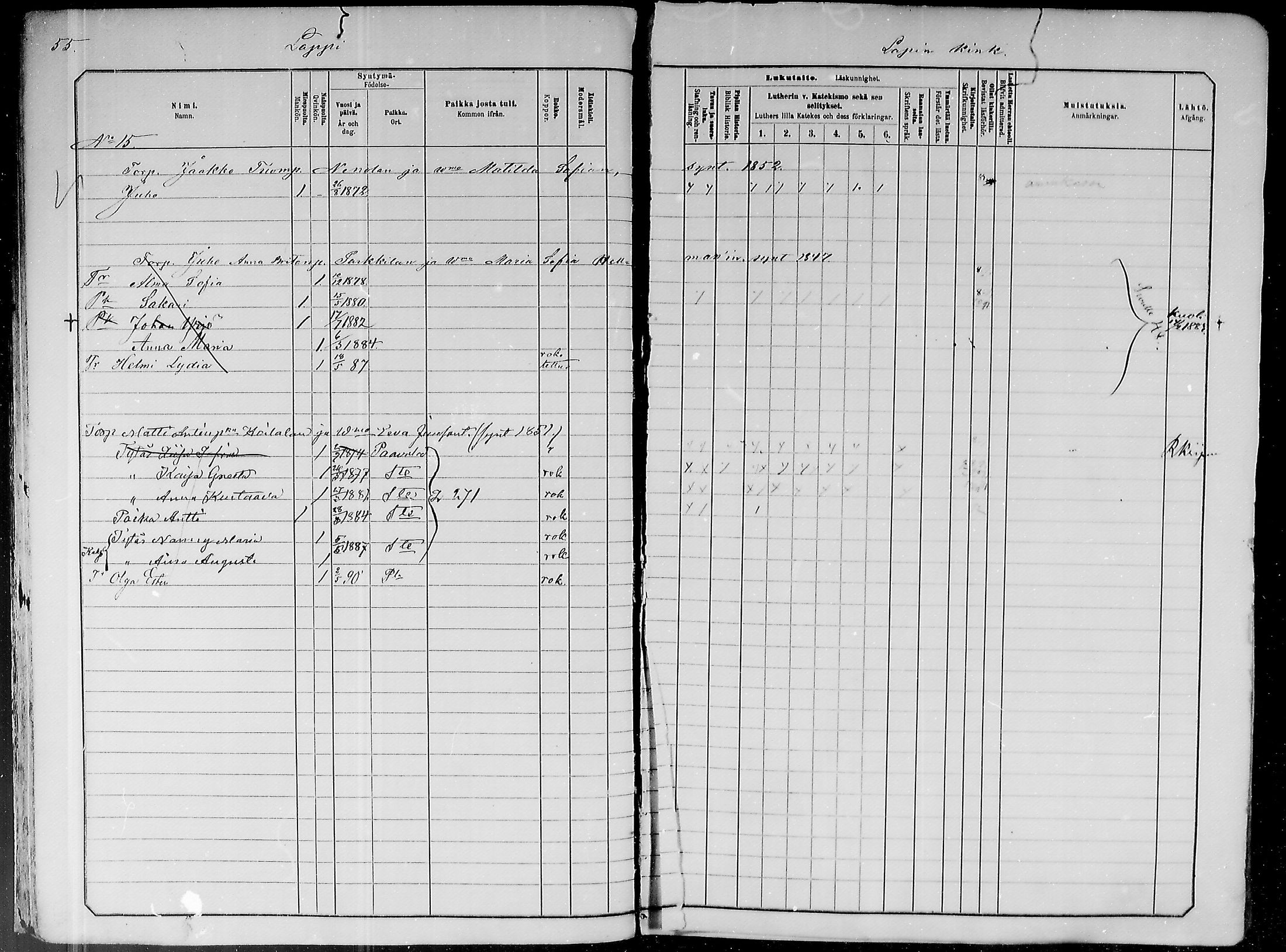 [ ../kirjat/Kirkonkirjat/paavola/lastenkirja_1882-1891_mko1-16/kuvat/54.jpg ]