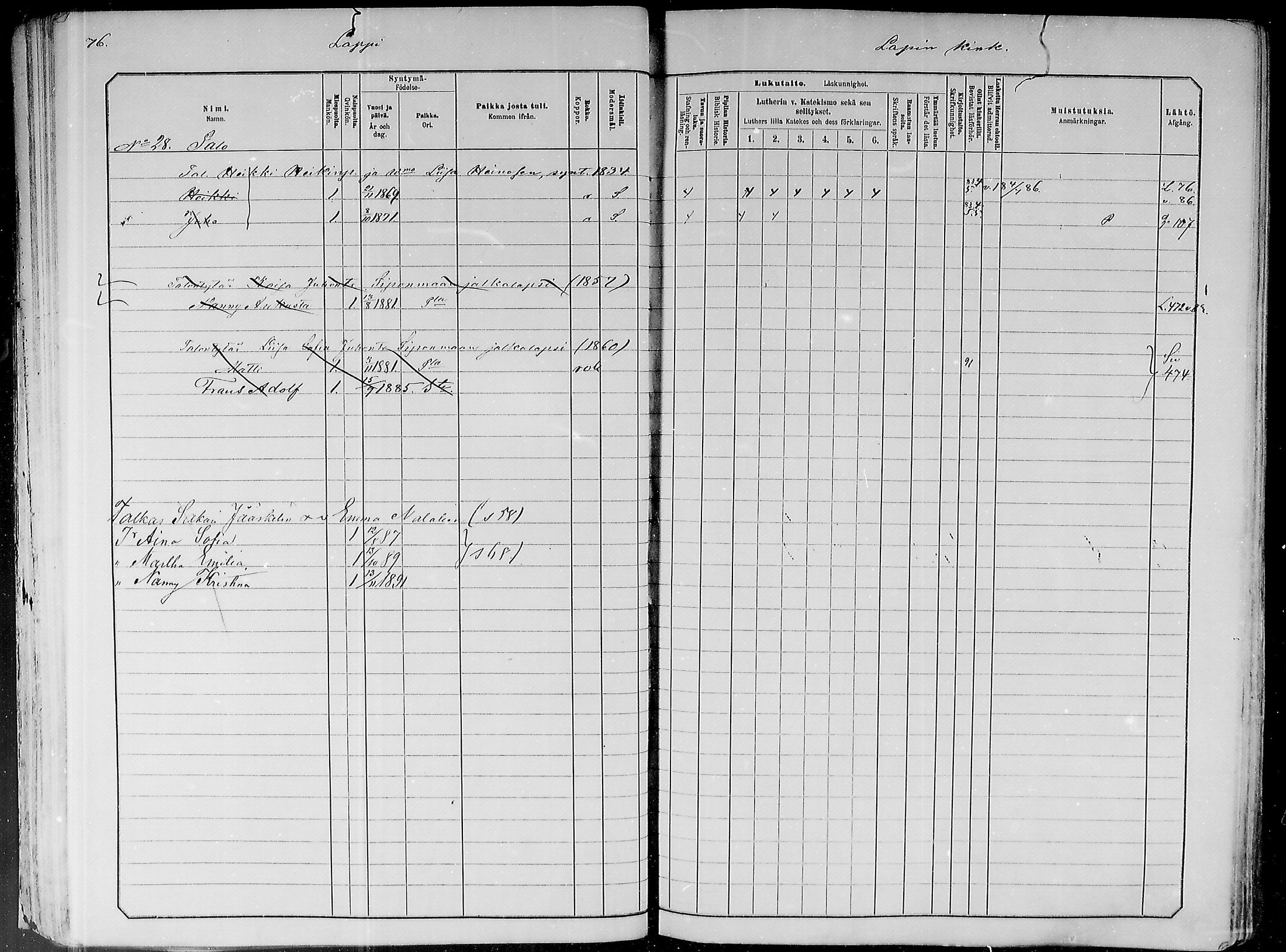 [ ../kirjat/Kirkonkirjat/paavola/lastenkirja_1882-1891_mko1-16/kuvat/74.jpg ]