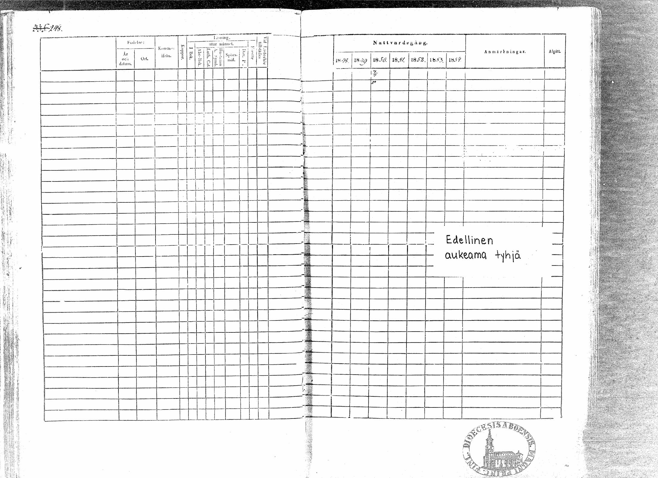[ ../kirjat/Kirkonkirjat/paavola/rippikirja_1848-1854_mko79-89/kuvat/245.jpg ]