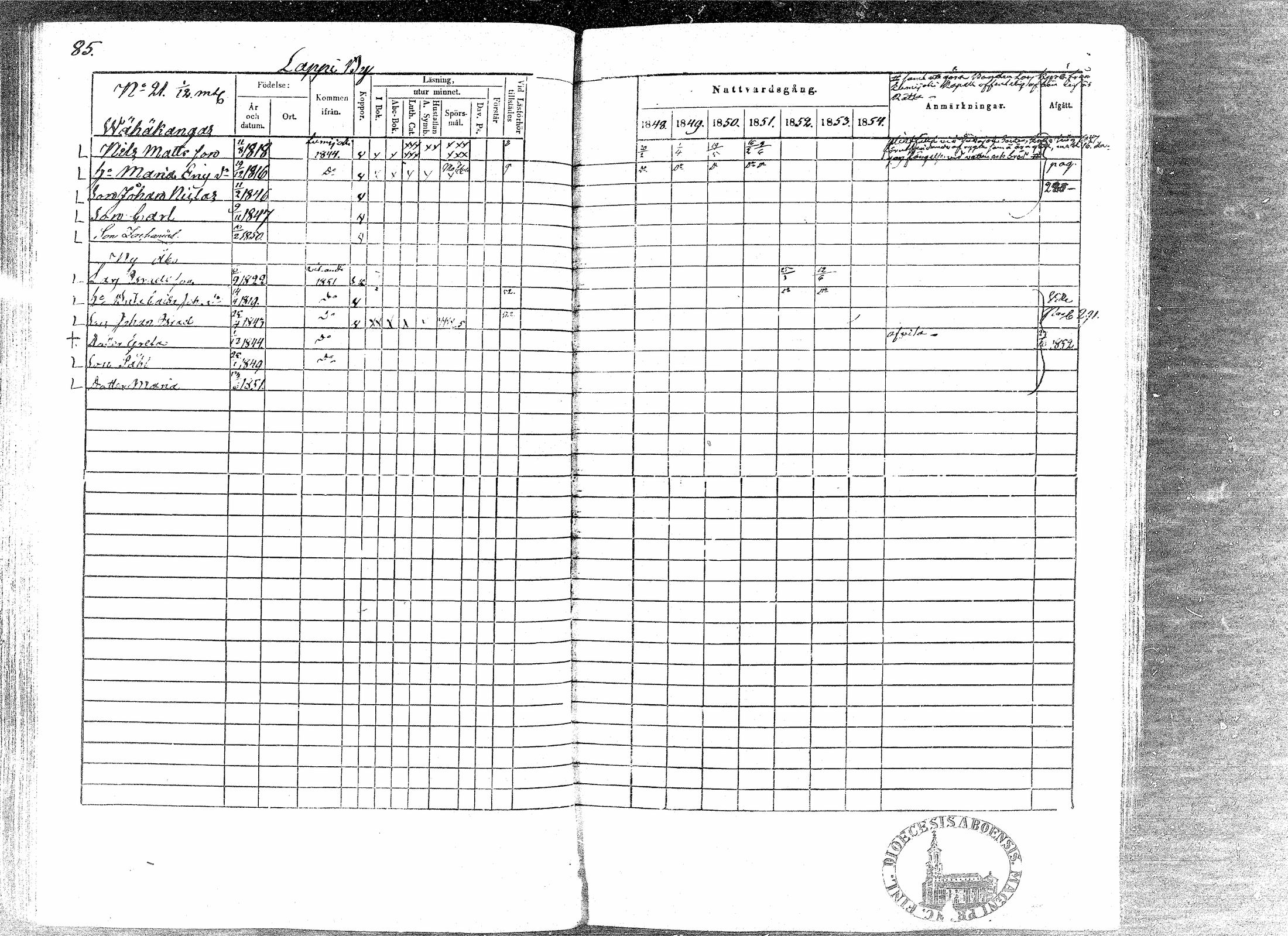 [ ../kirjat/Kirkonkirjat/paavola/rippikirja_1848-1854_mko79-89/kuvat/84.jpg ]