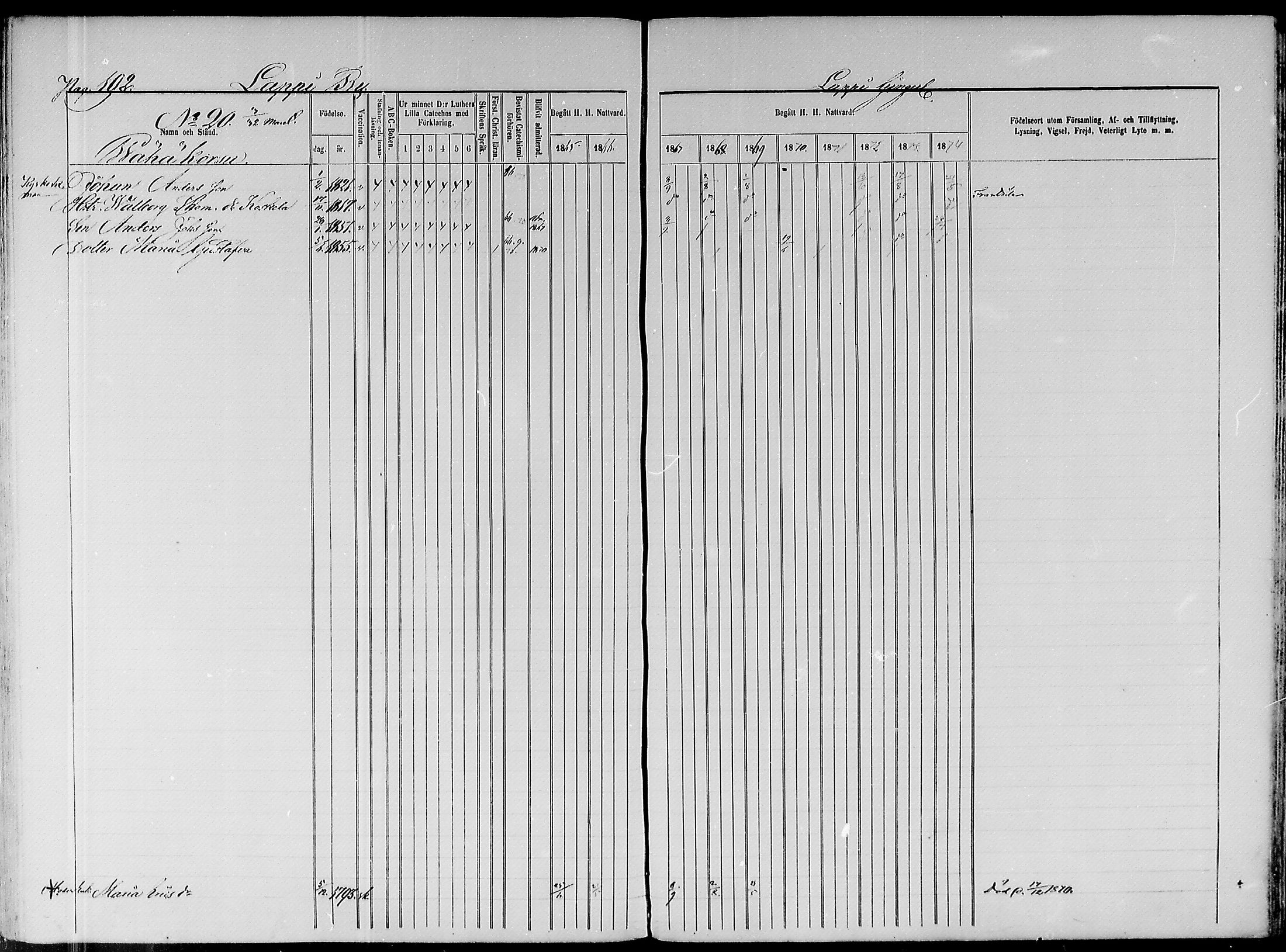 [ ../kirjat/Kirkonkirjat/paavola/rippikirja_1865-1874_mko103-117/kuvat/164.jpg ]
