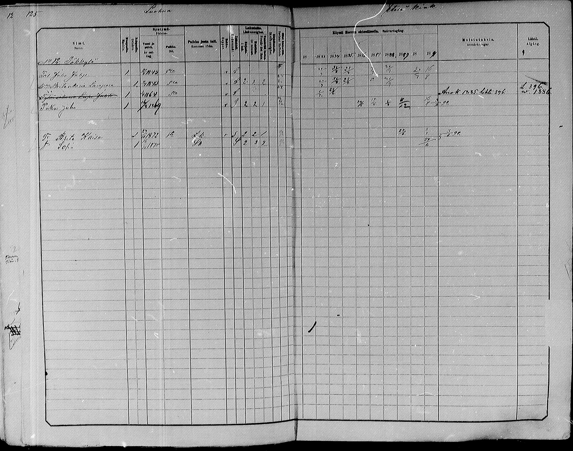 [ ../kirjat/Kirkonkirjat/paavola/rippikirja_1882-1891_mko132-150/kuvat/107.jpg ]