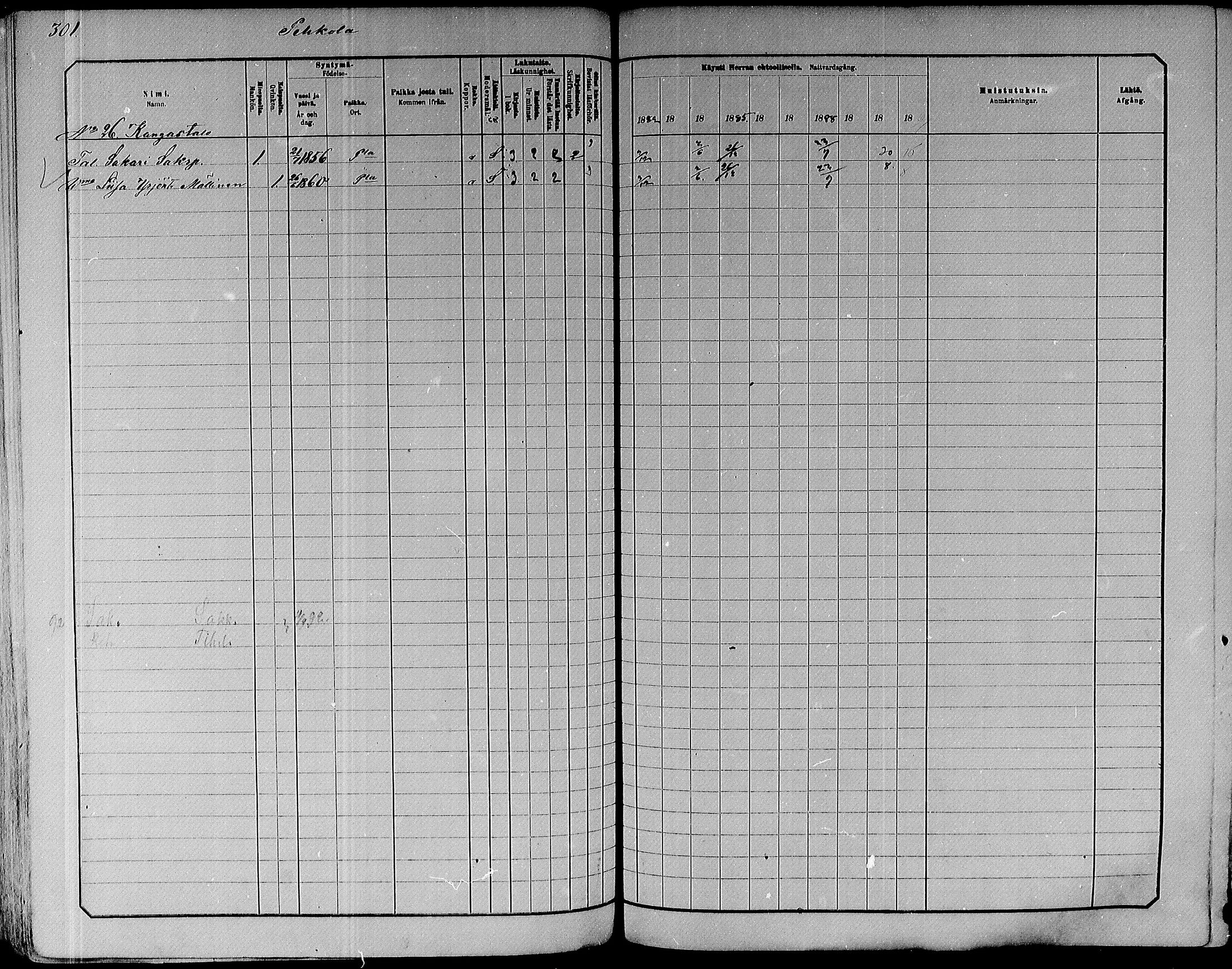 [ ../kirjat/Kirkonkirjat/paavola/rippikirja_1882-1891_mko132-150/kuvat/283.jpg ]