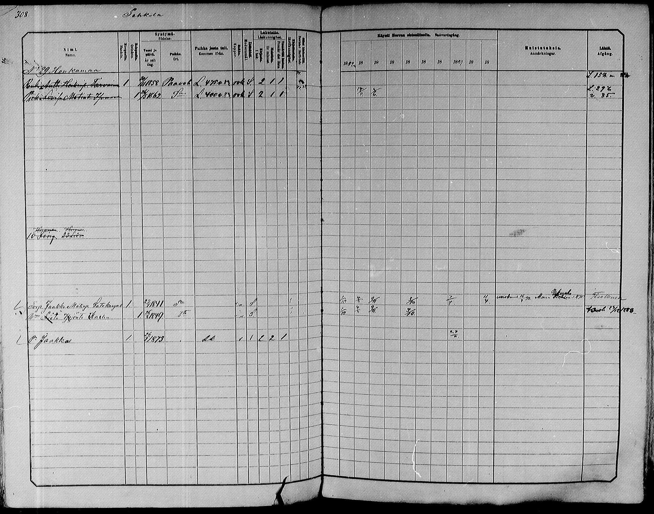 [ ../kirjat/Kirkonkirjat/paavola/rippikirja_1882-1891_mko132-150/kuvat/290.jpg ]