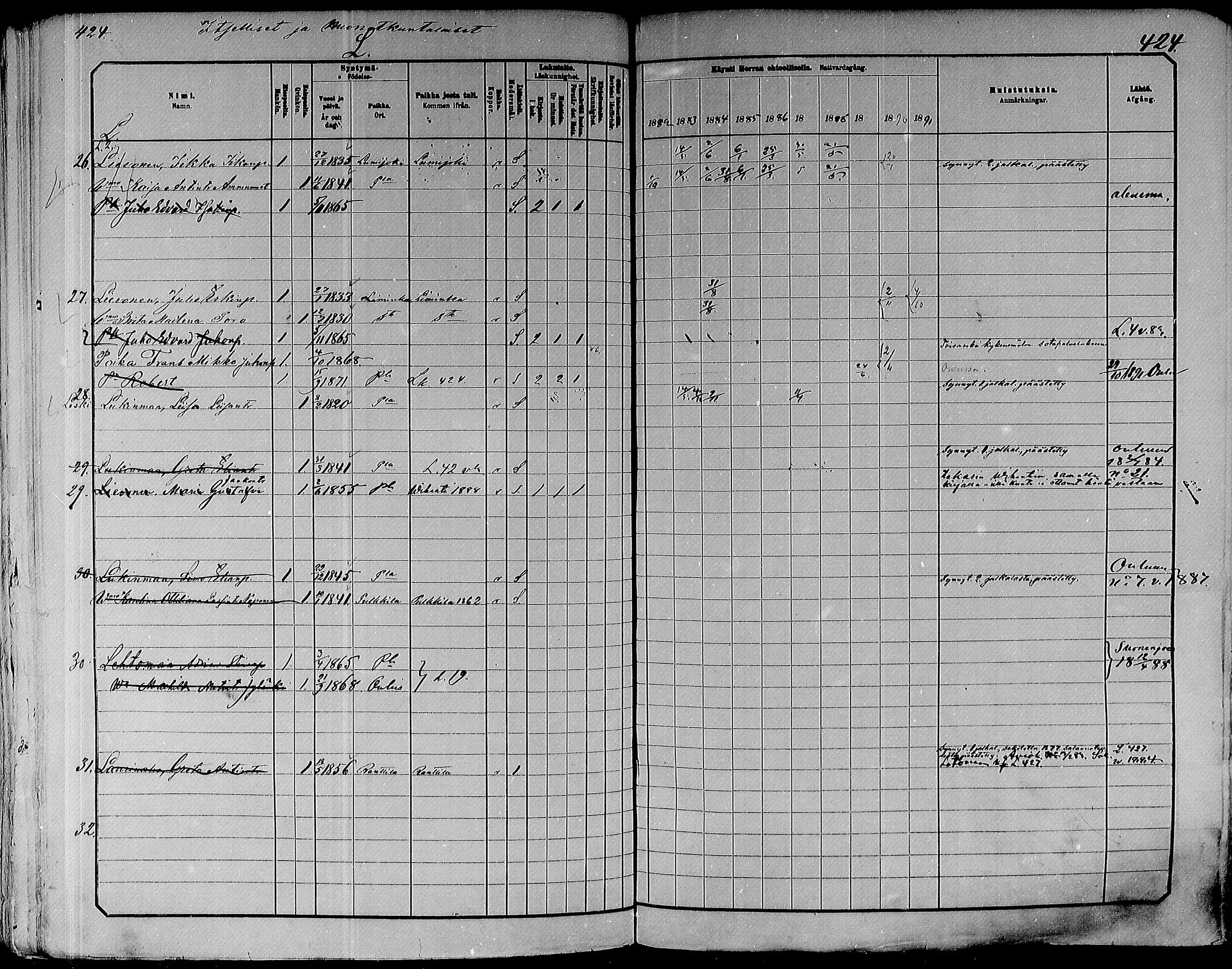 [ ../kirjat/Kirkonkirjat/paavola/rippikirja_1882-1891_mko132-150/kuvat/403.jpg ]